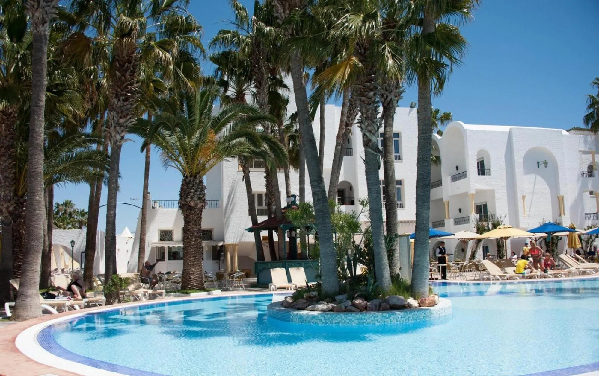 Swimming pool in Hotel Nesrine Hammamet