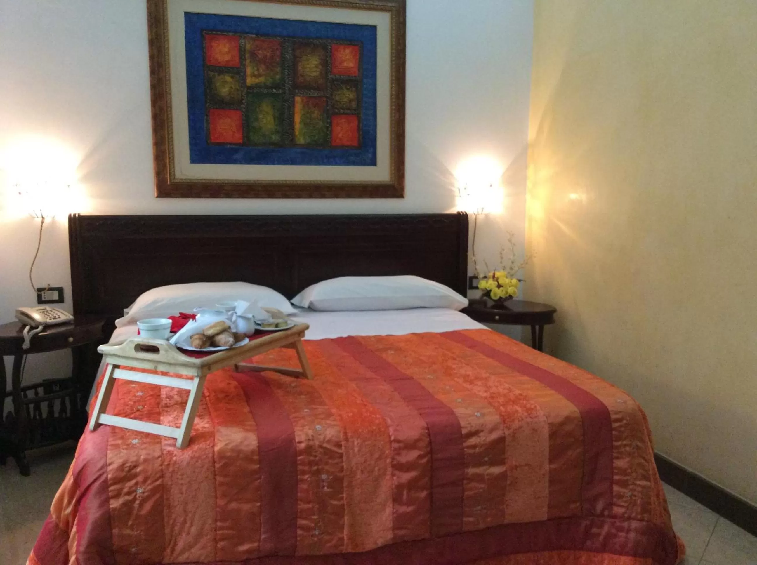 Bed in Albergo Verdi