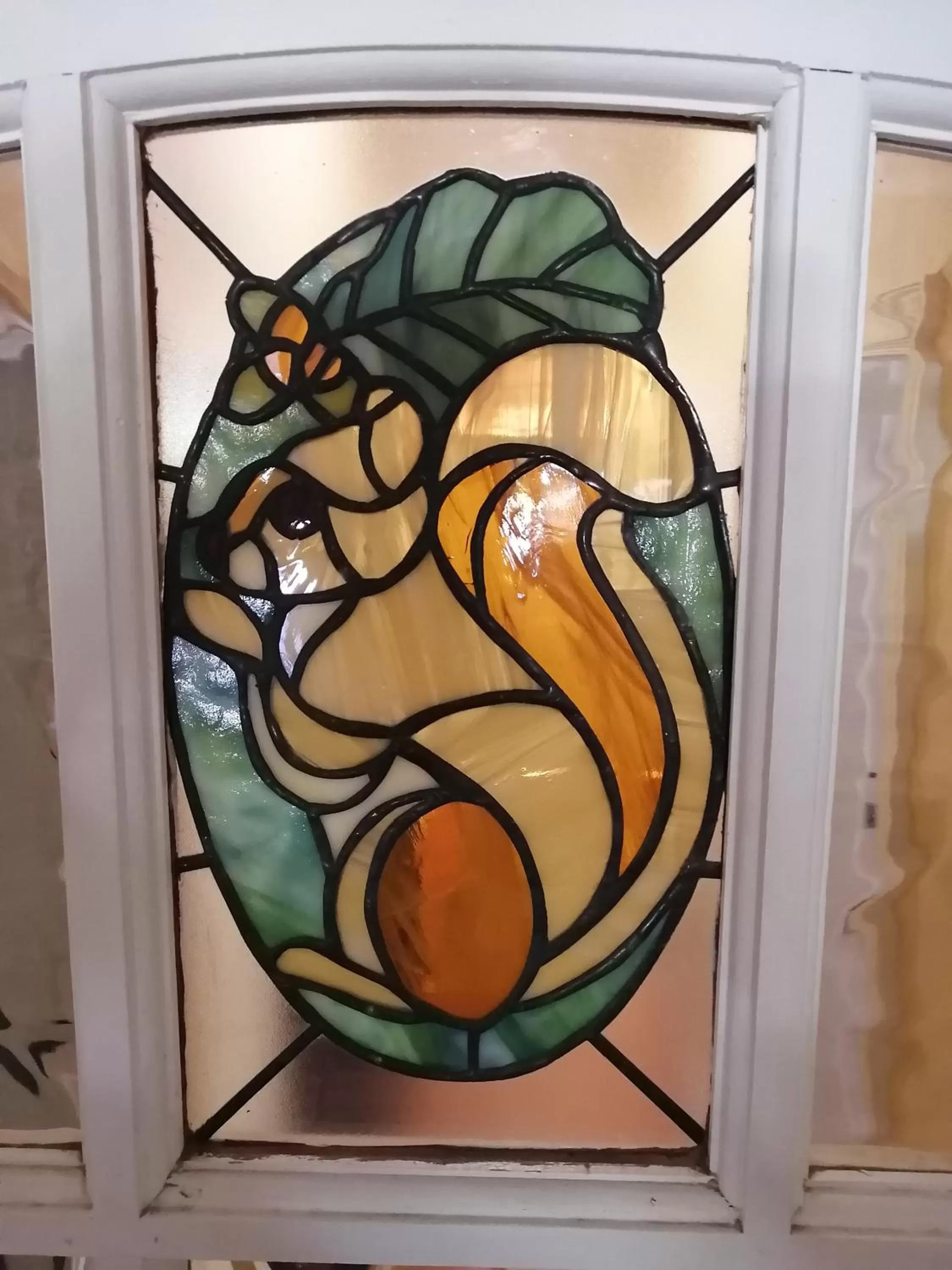 Decorative detail in Squirrels Corner