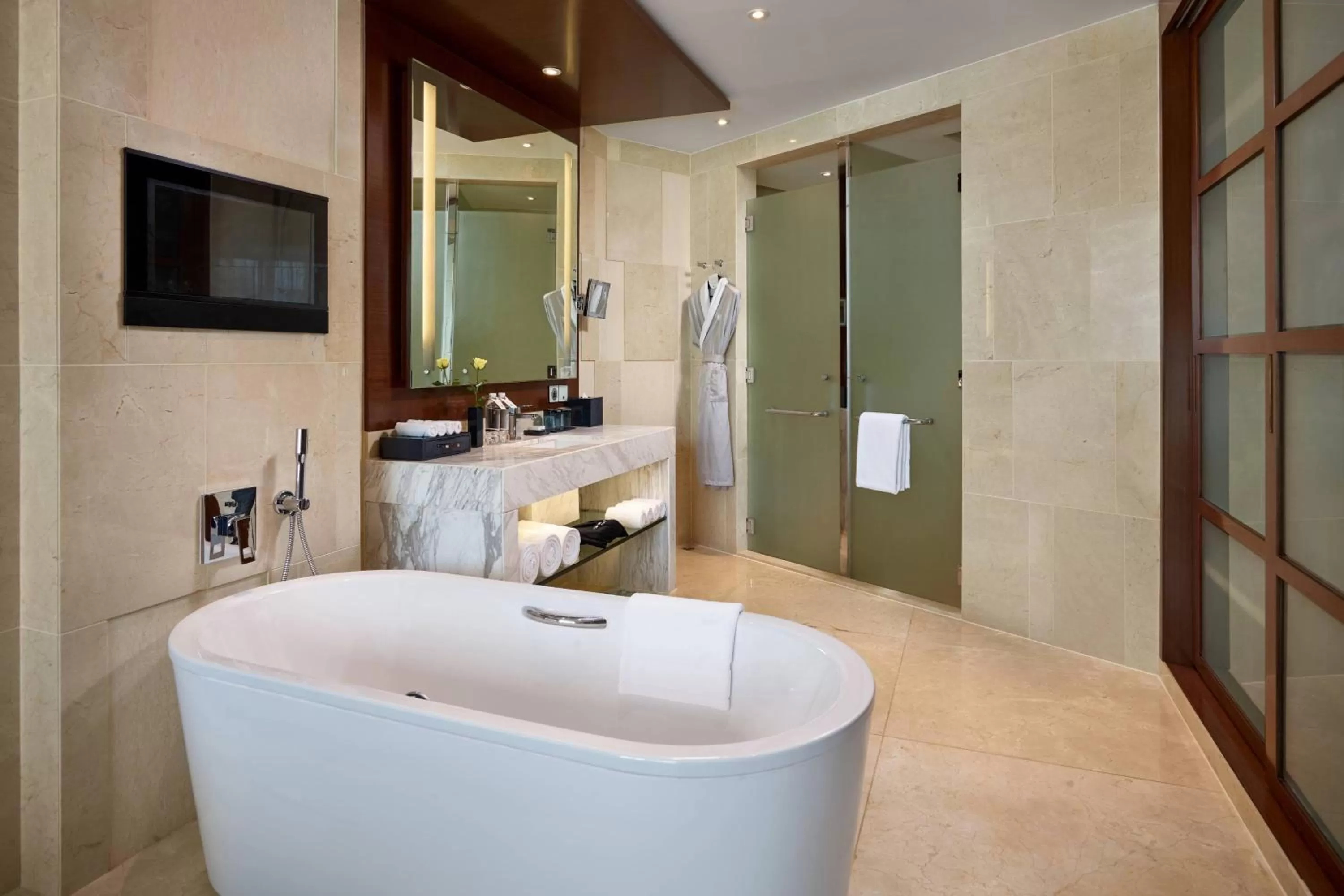 Bathroom in JW Marriott Hotel Hanoi