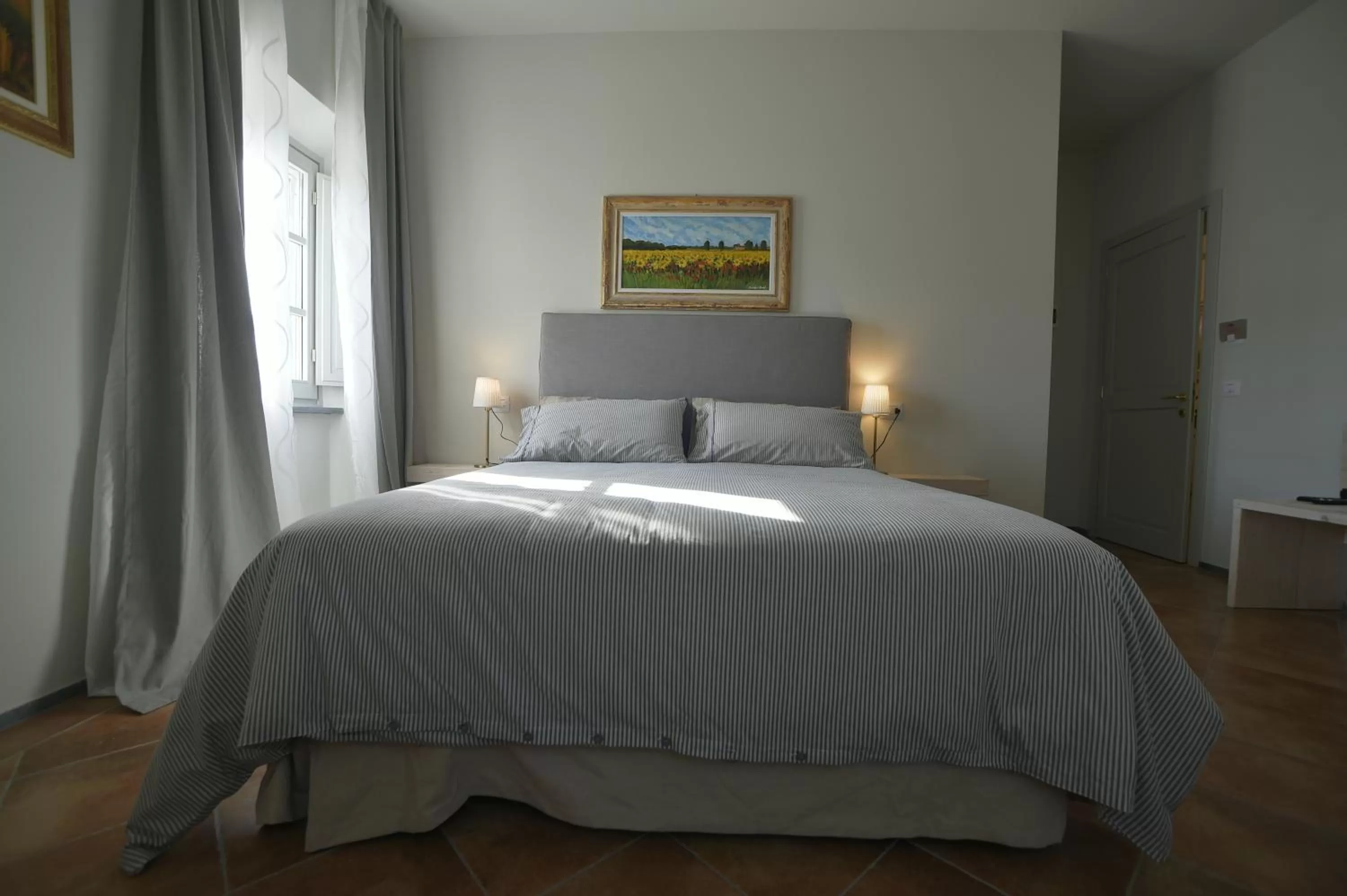 Bathroom, Bed in Locanda La Bottega del Parco