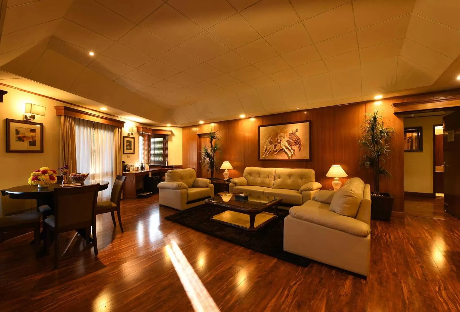 Living room in Span Resort and Spa, Manali