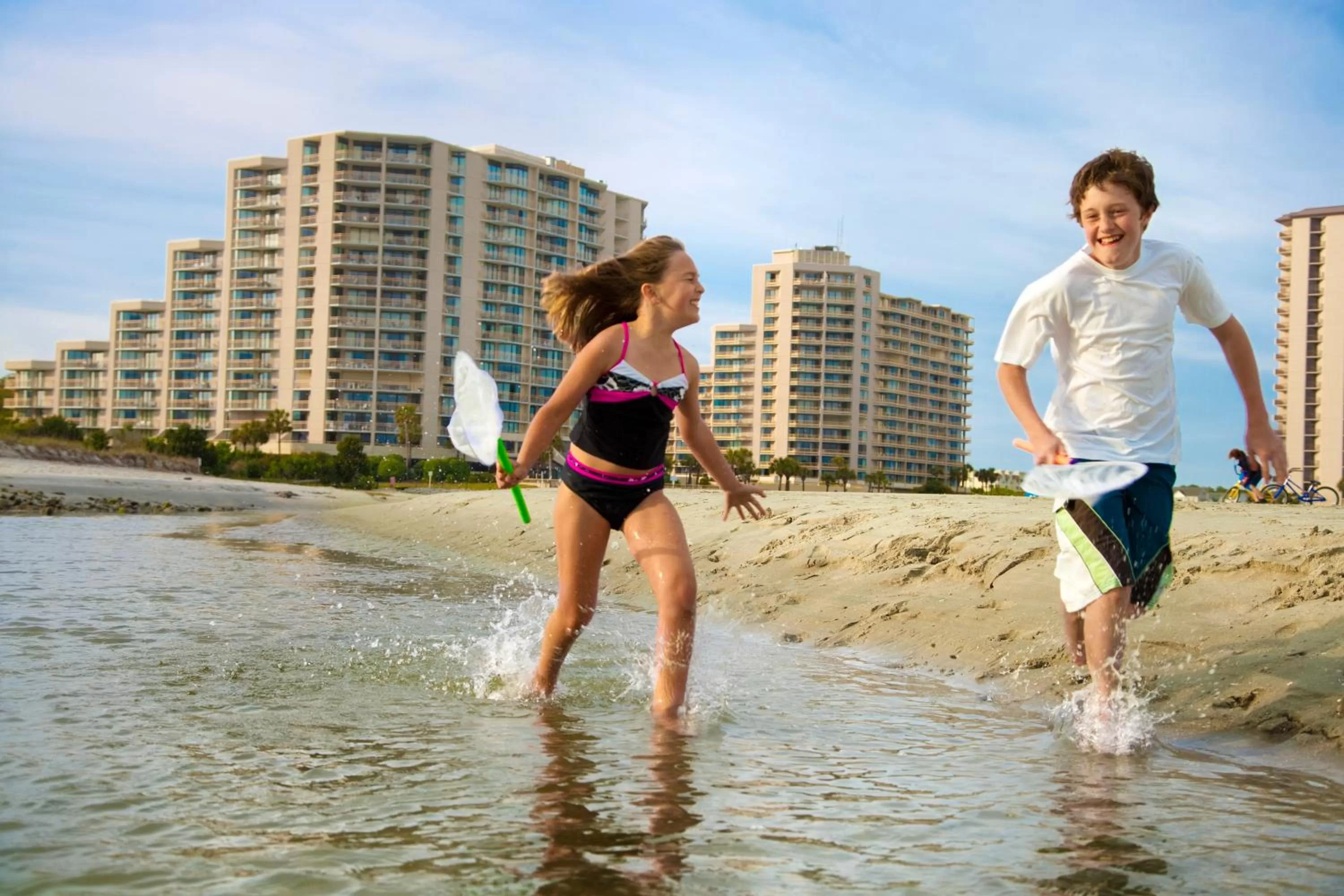 Beach in Ocean Creek Resort