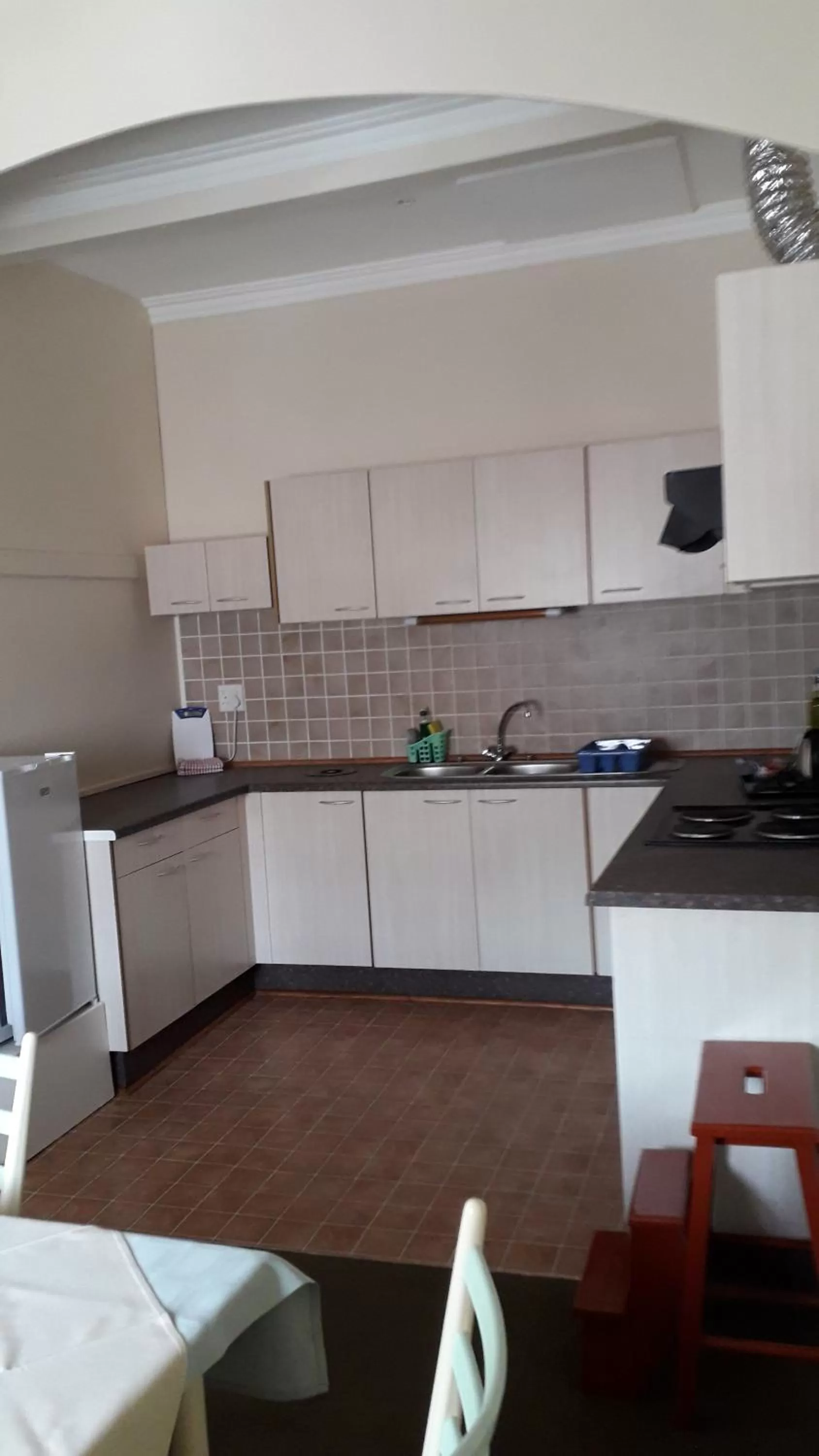 Kitchen or kitchenette in Hansa Hotel Swakopmund