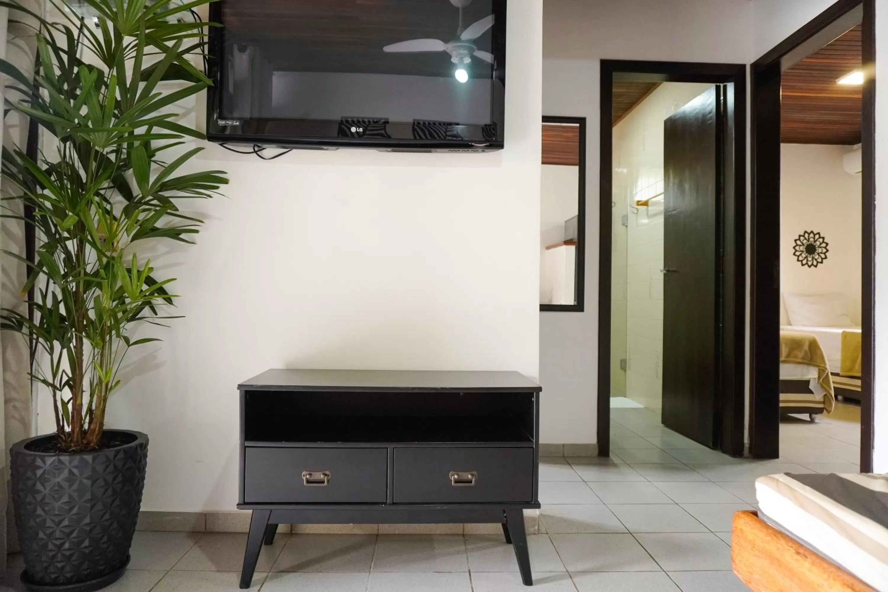 Decorative detail in Pousada Dunasol Floripa