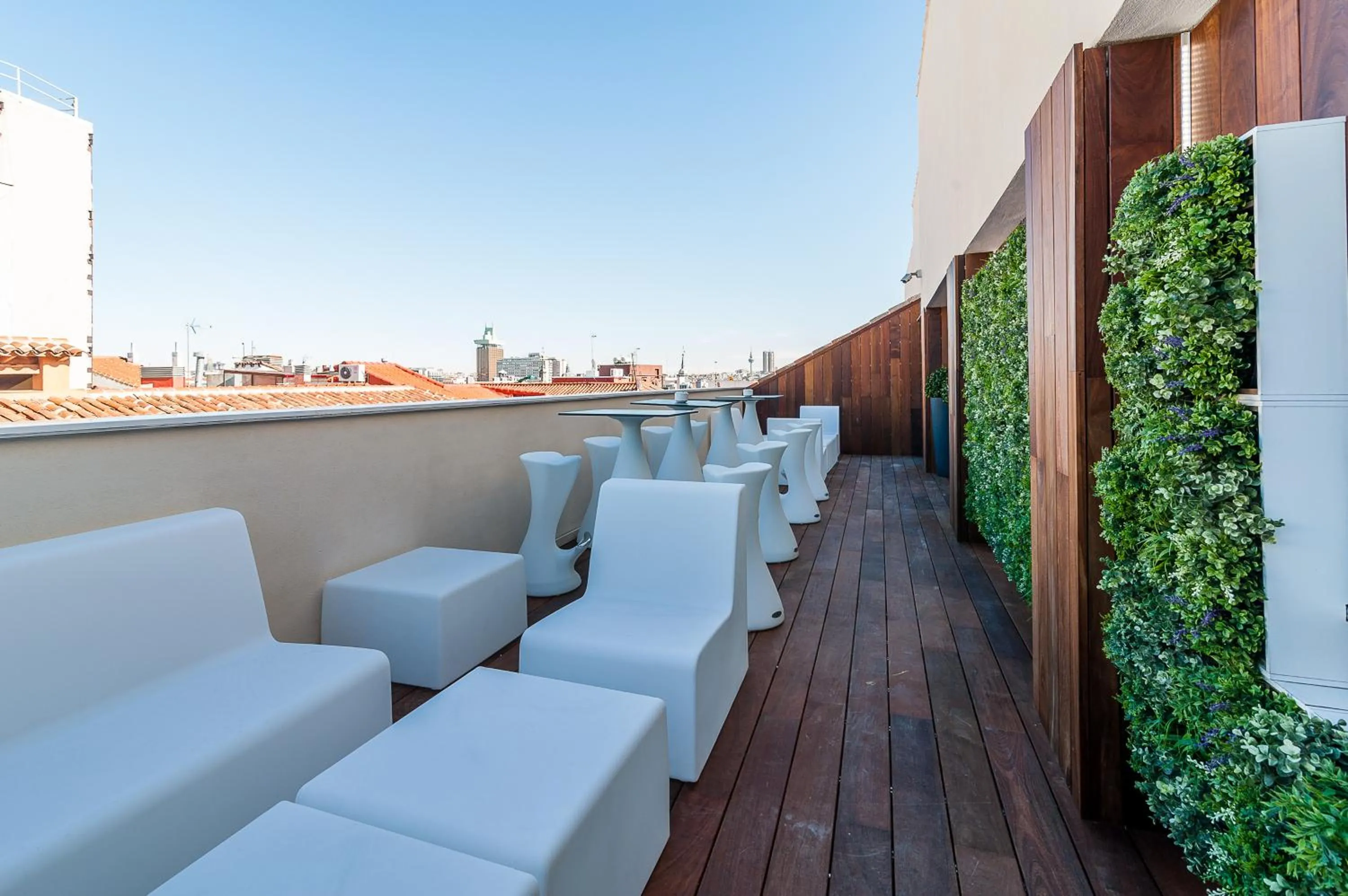 Balcony/Terrace in B&B HOTEL Madrid Centro Fuencarral 52