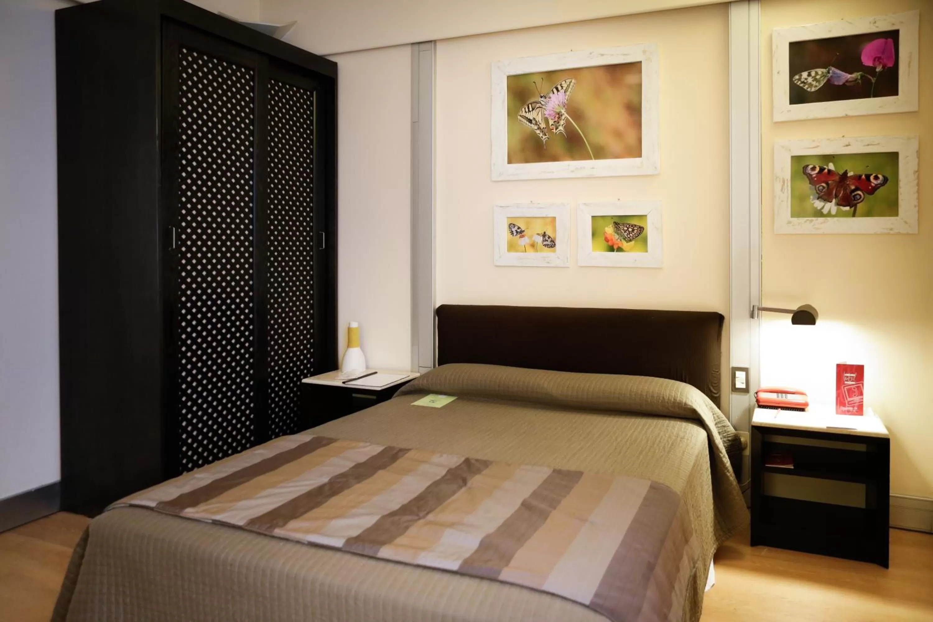 Bed in Art Hotel Museo