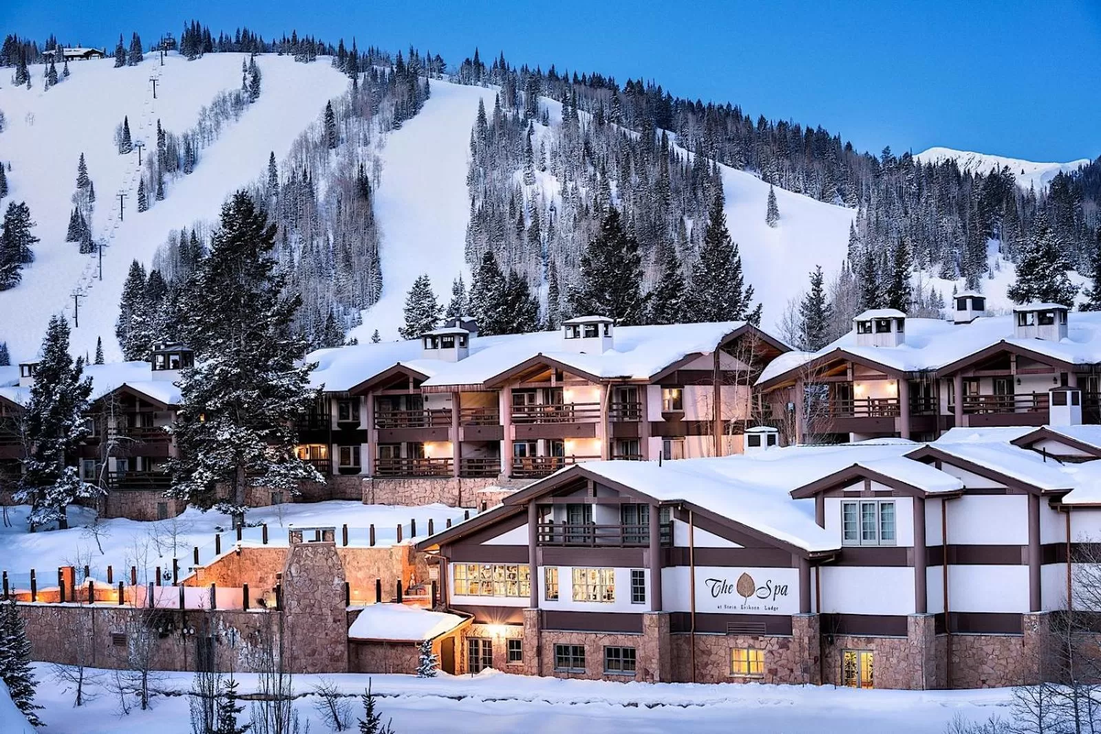 Property building in Stein Eriksen Lodge Deer Valley