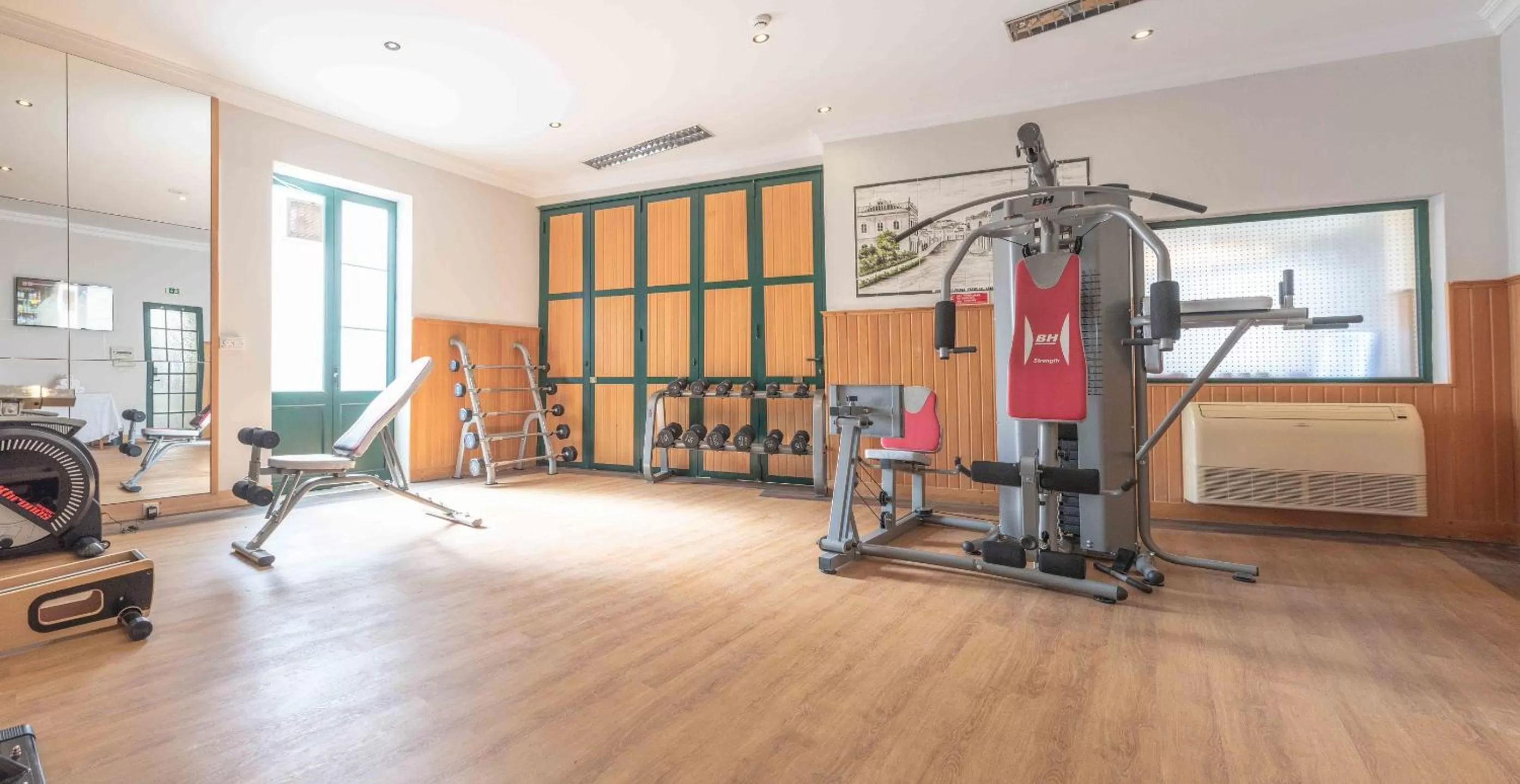 Fitness centre/facilities in Loule Jardim Hotel