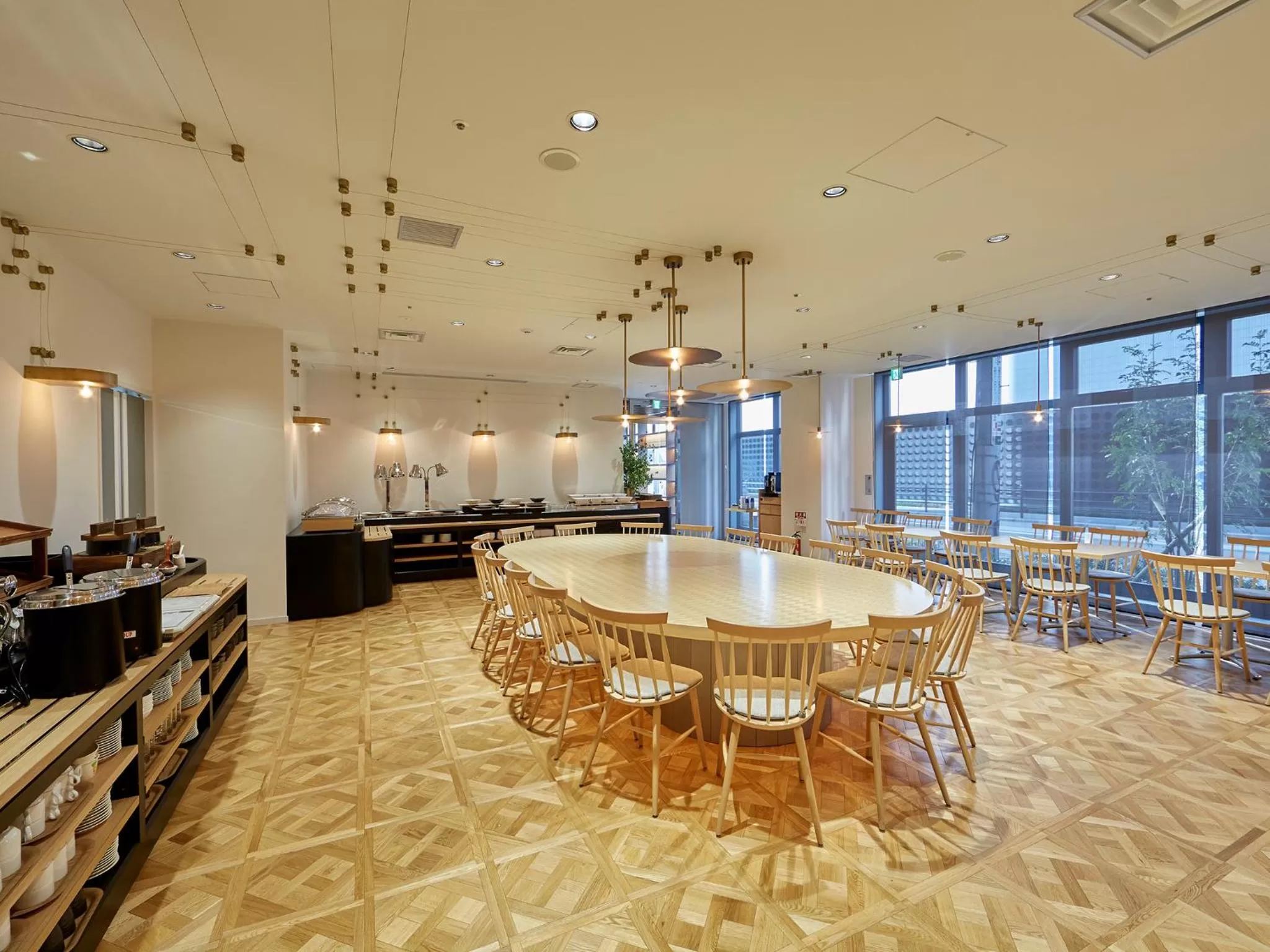 Restaurant/places to eat in Hearton Hotel Shinsaibashi Nagahoridouri