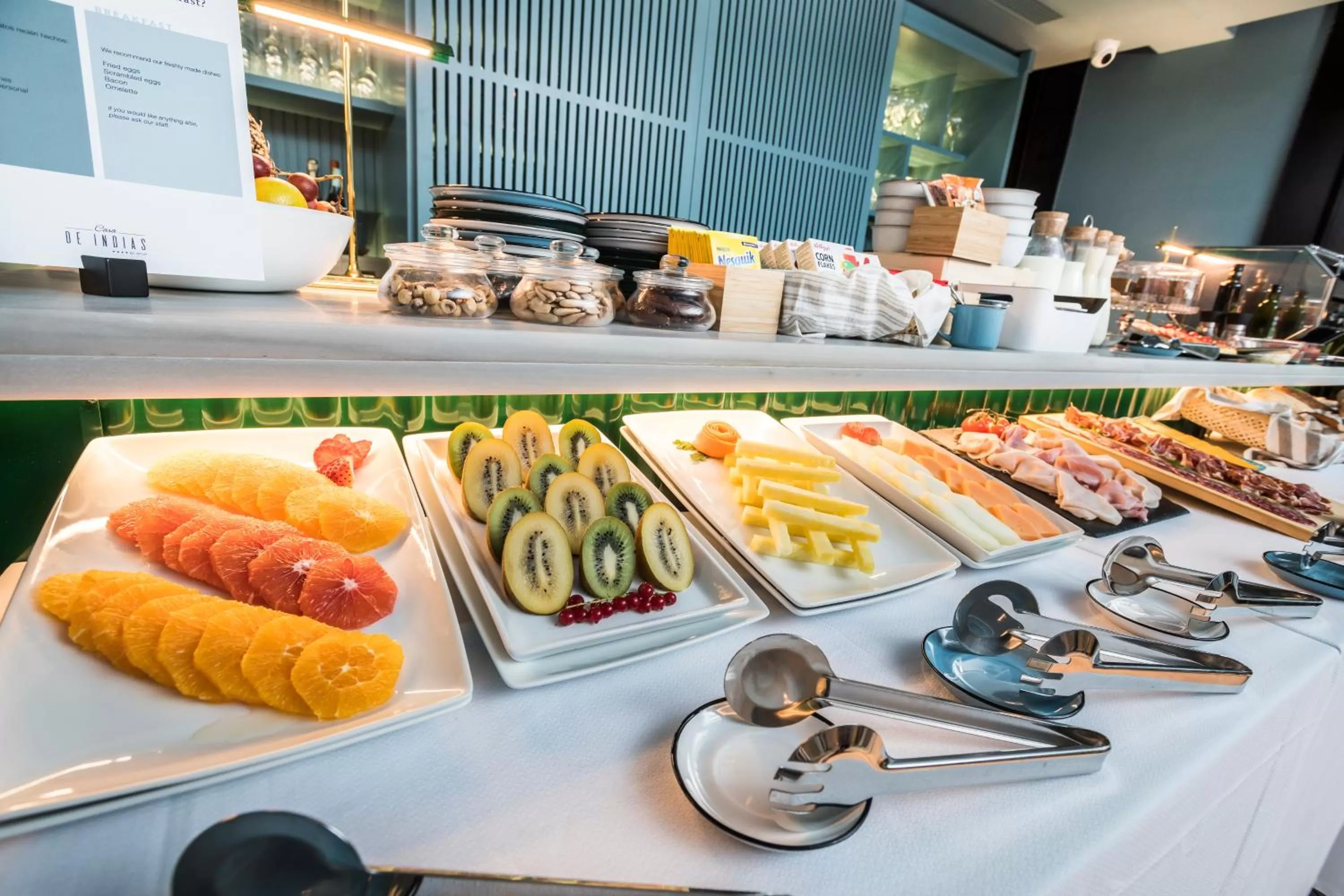 Breakfast in Intelier Casa de Indias