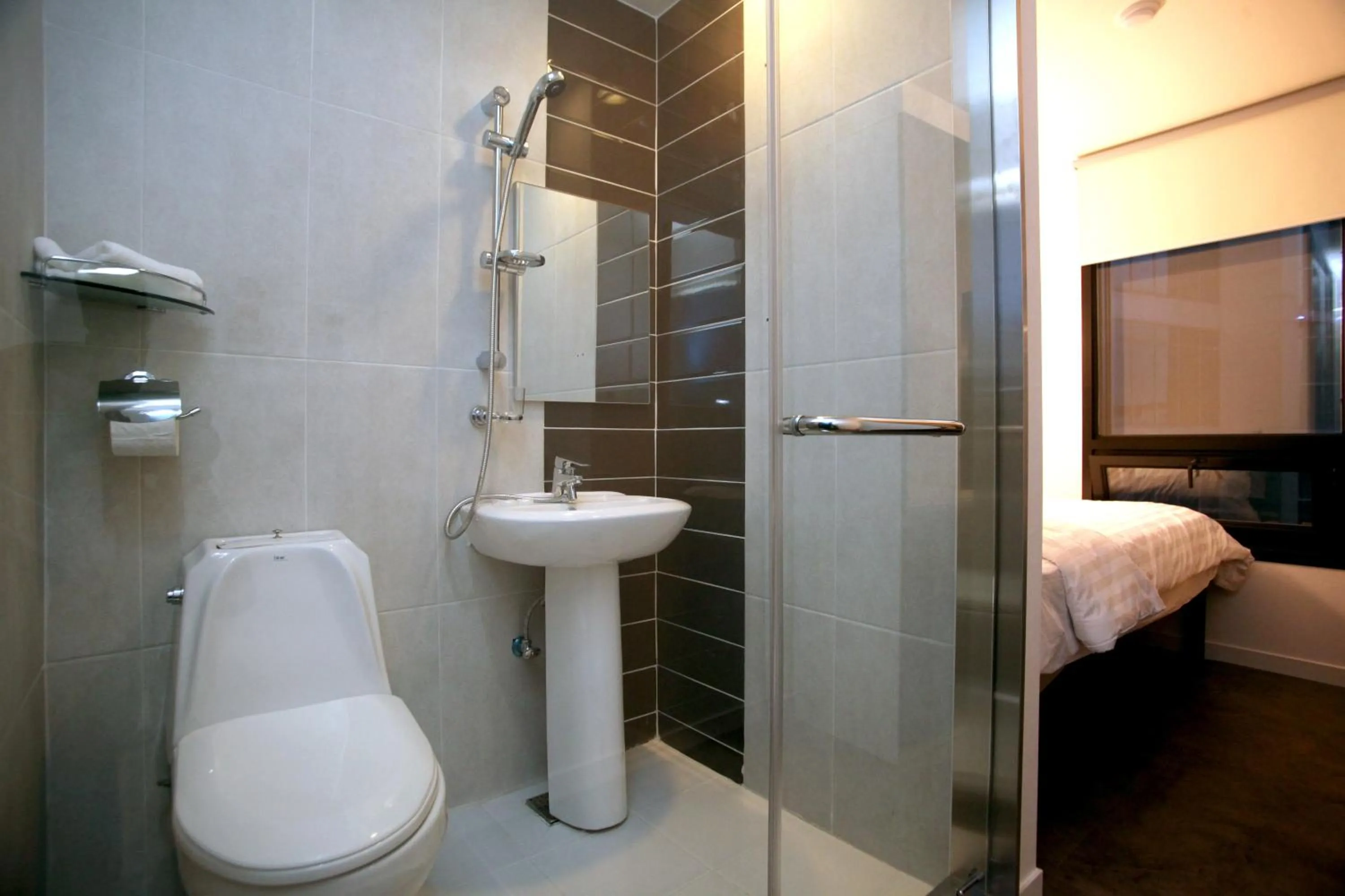 Bathroom in K Pop Hotel Dongdaemun