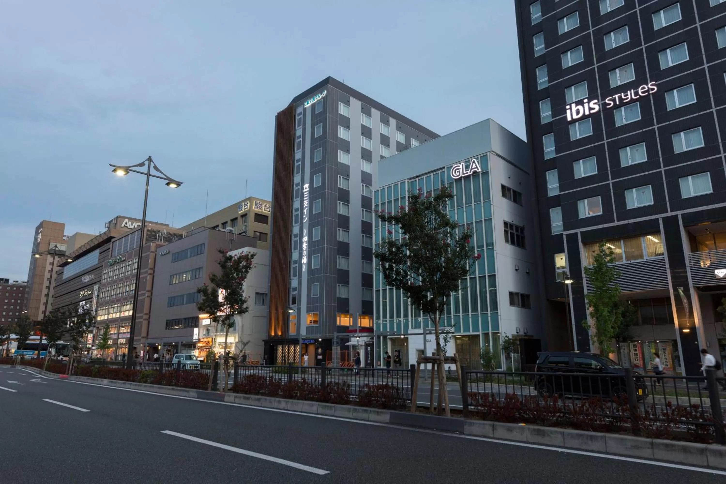 Property building in Sanco Inn Kyoto Hachijoguchi Shikinoyu