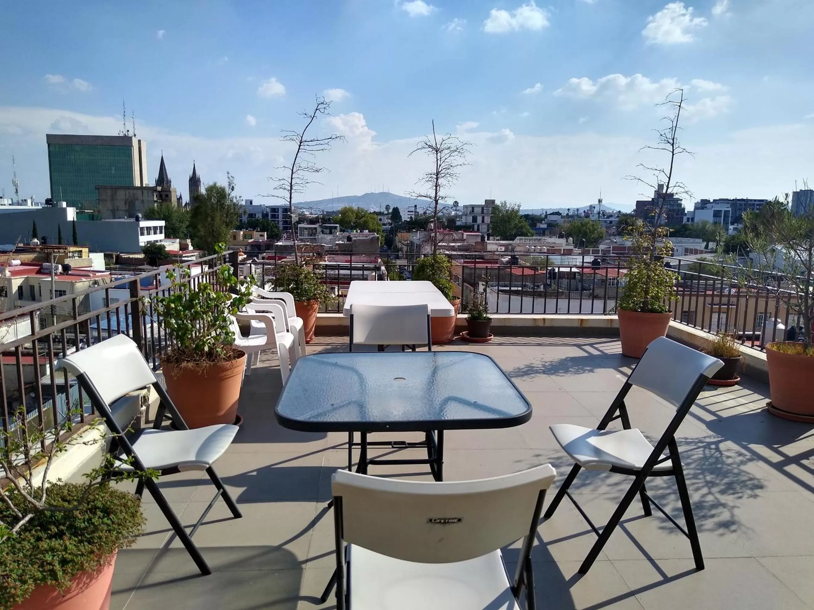 Balcony/Terrace in Suites Chapultepec