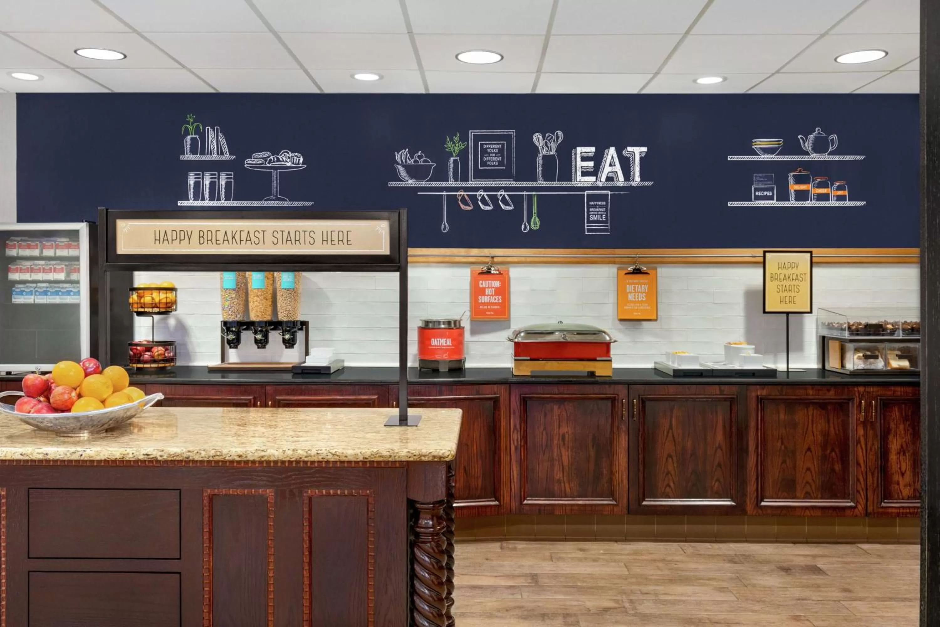 Breakfast in Hampton Inn & Suites Fruitland