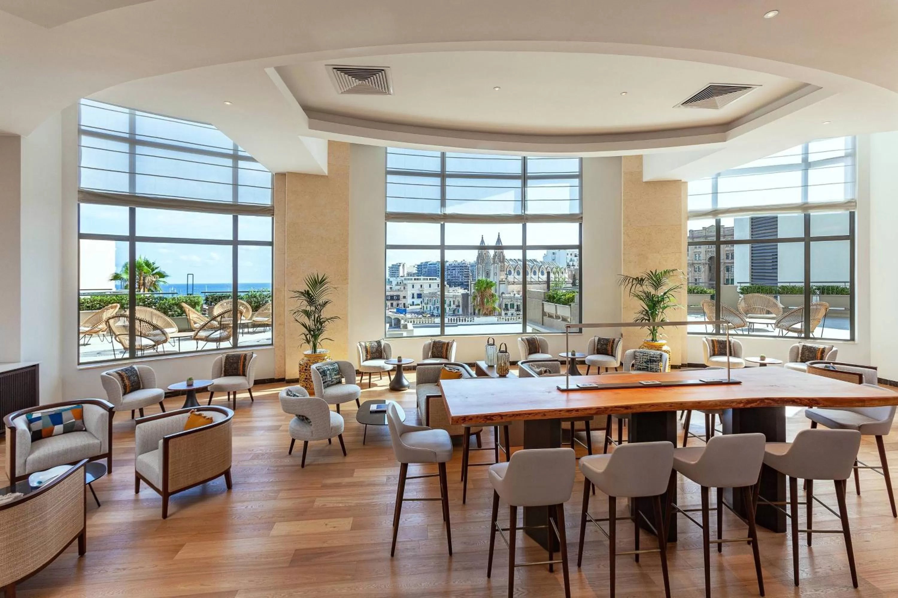 Lobby or reception in Malta Marriott Resort & Spa