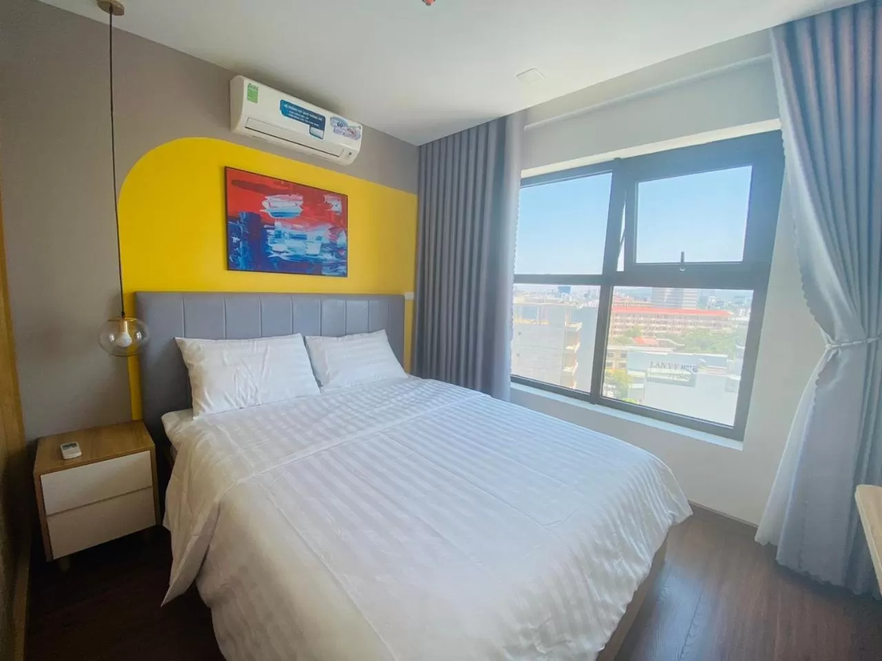 Photo of the whole room, Bed in FLC Sea Tower Quy Nhơn - Homostay