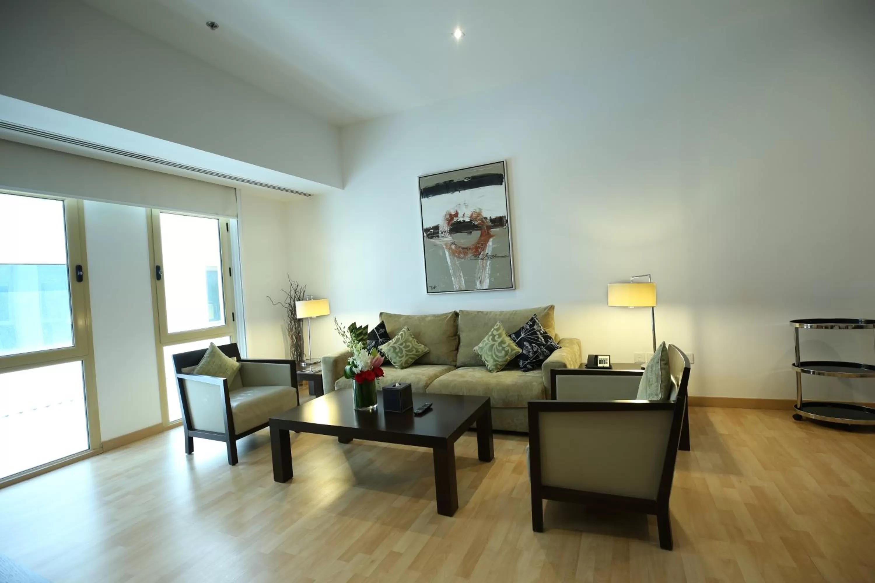 Living room in Asdal Gulf Inn Boutique Hotel- SEEF