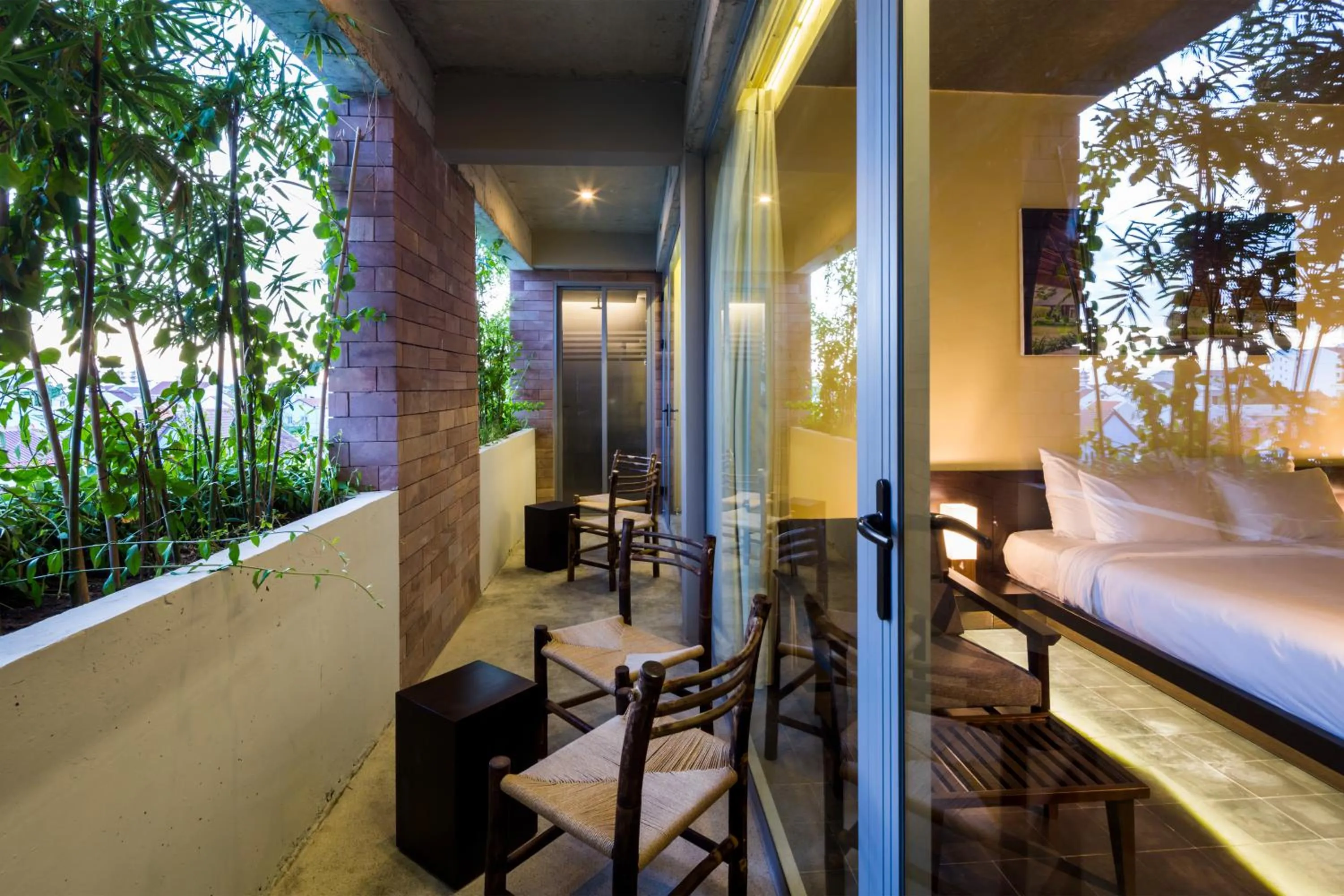 Balcony/Terrace in Mulberry Collection Silk Eco