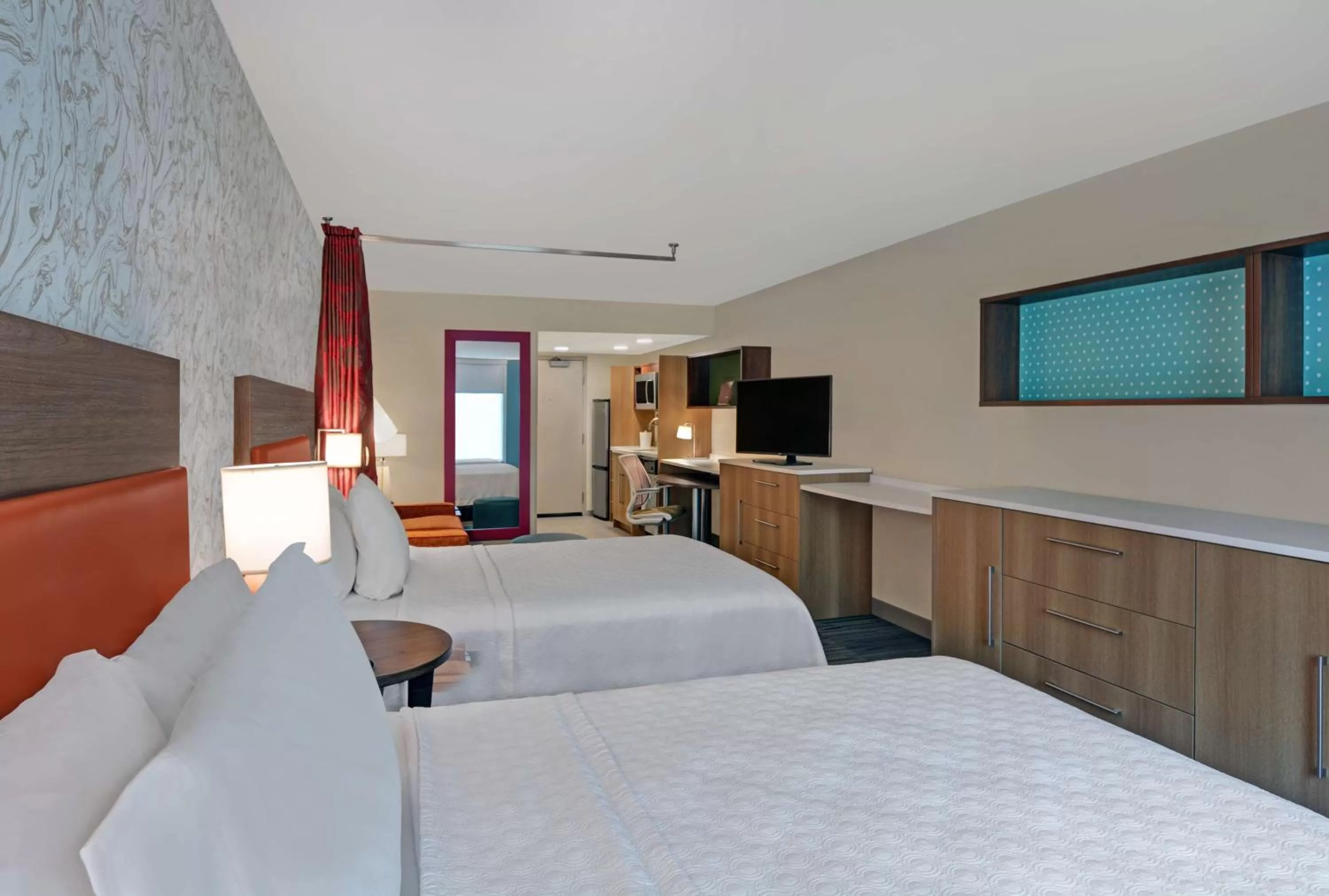 Bedroom, Bed in Home2 Suites By Hilton Richmond Hill Savannah I-95