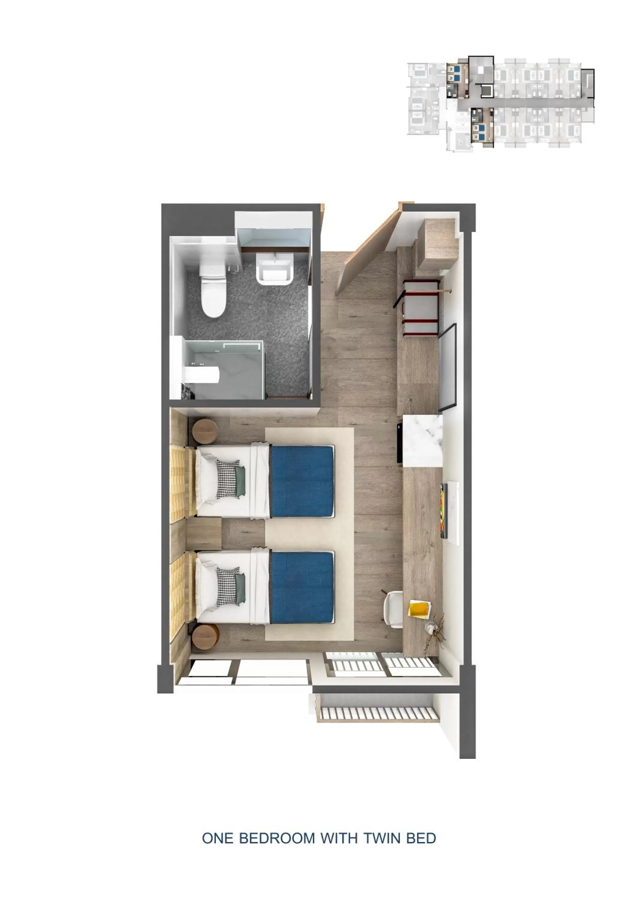Floor plan in SHAN Villas Sukhumvit