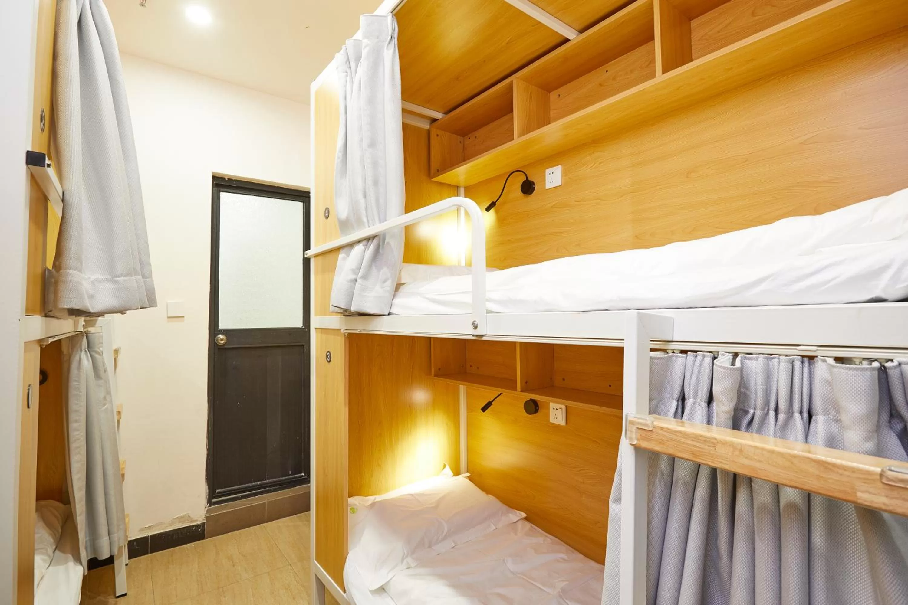 Bed in Meego Yes Hotel