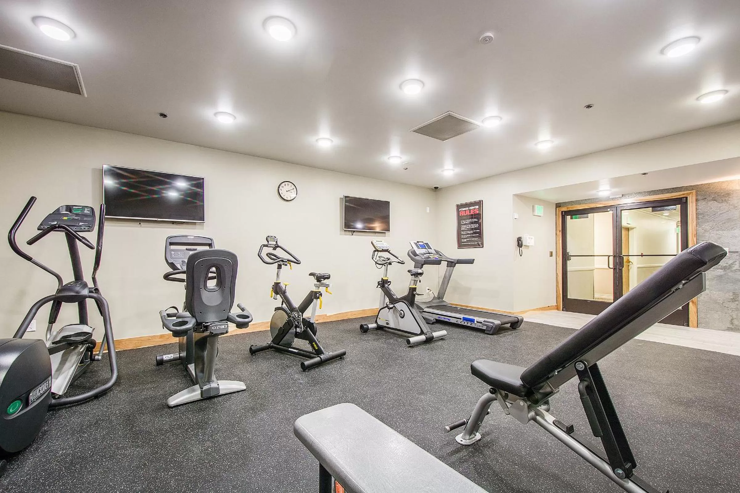 Fitness centre/facilities in Shadow Ridge by All Seasons Resort Lodging