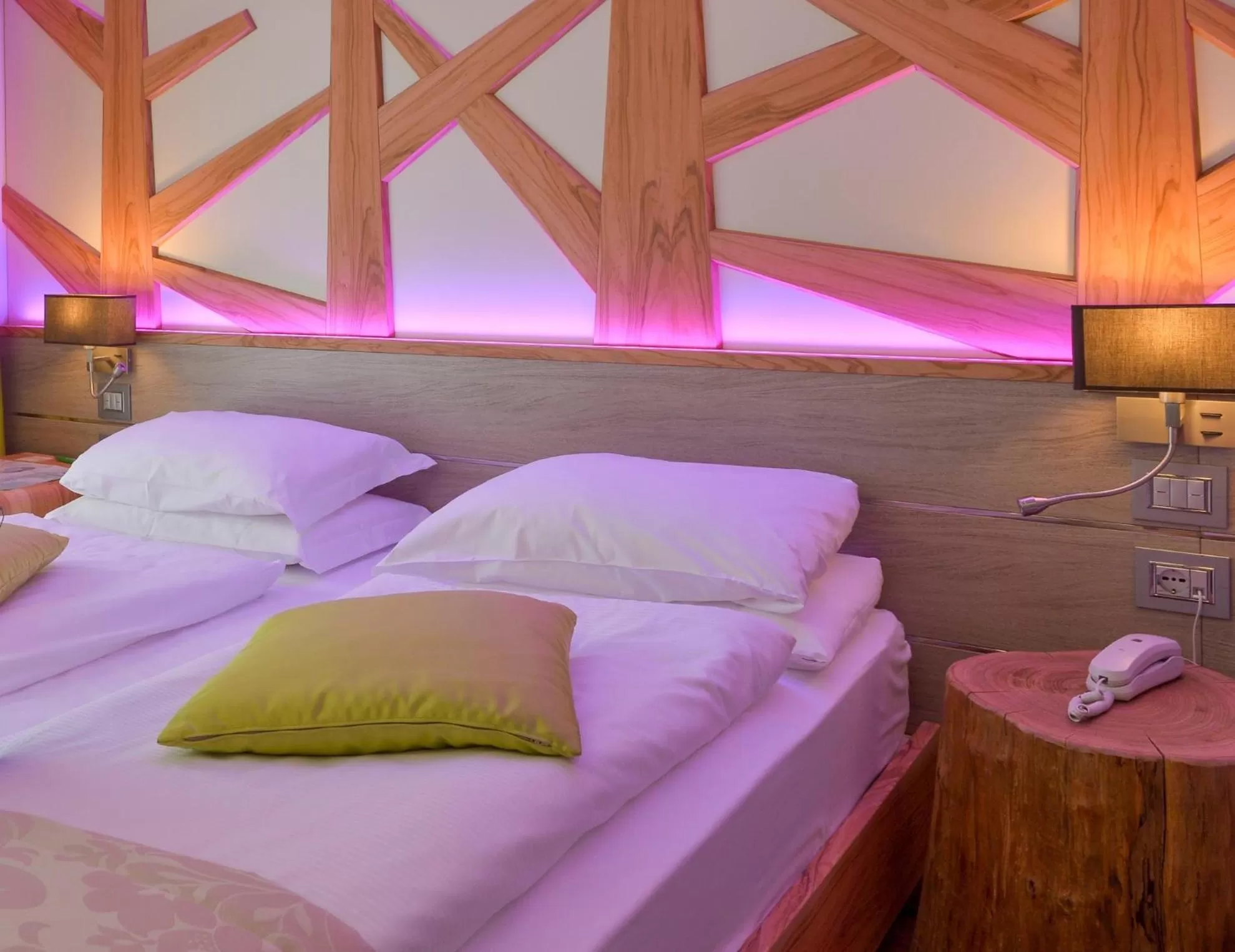 Decorative detail, Bed in Aktivhotel Santalucia