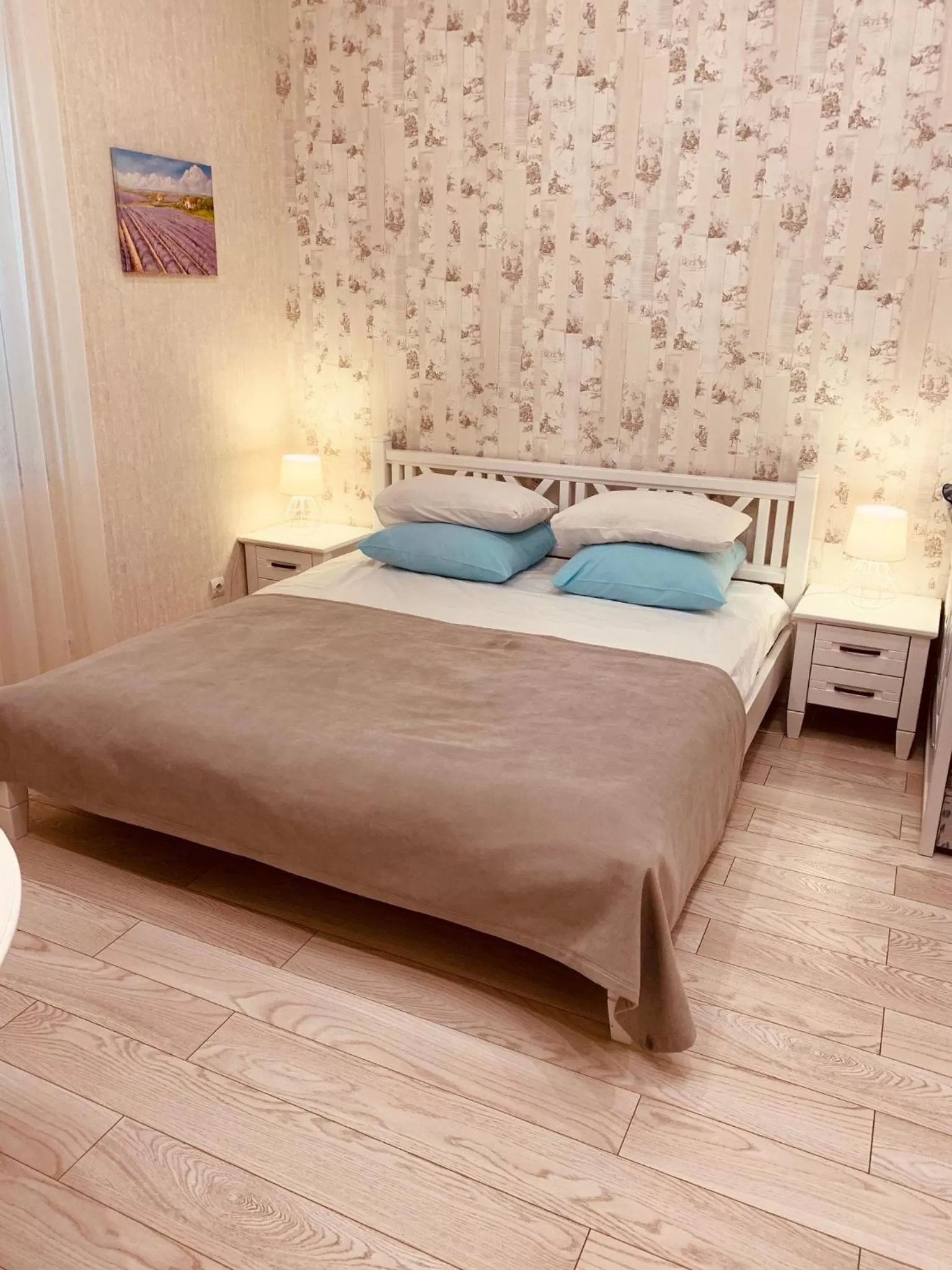 Bed in WINE & ROSE BOUTIQUE HOTEL