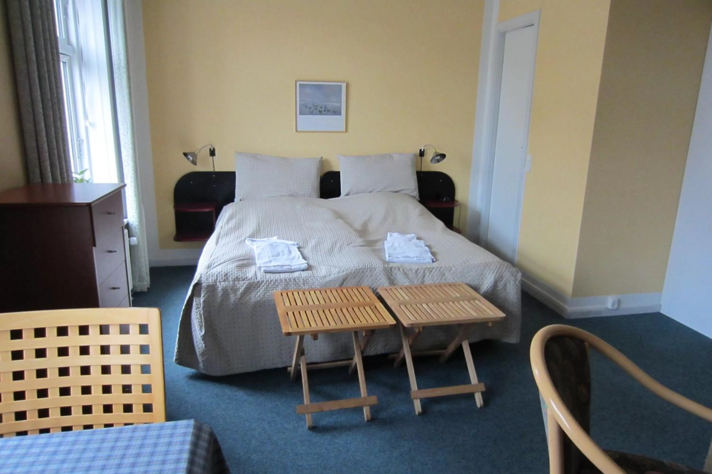 Bed in Faaborg Byferie Hotel & Vandrerhjem