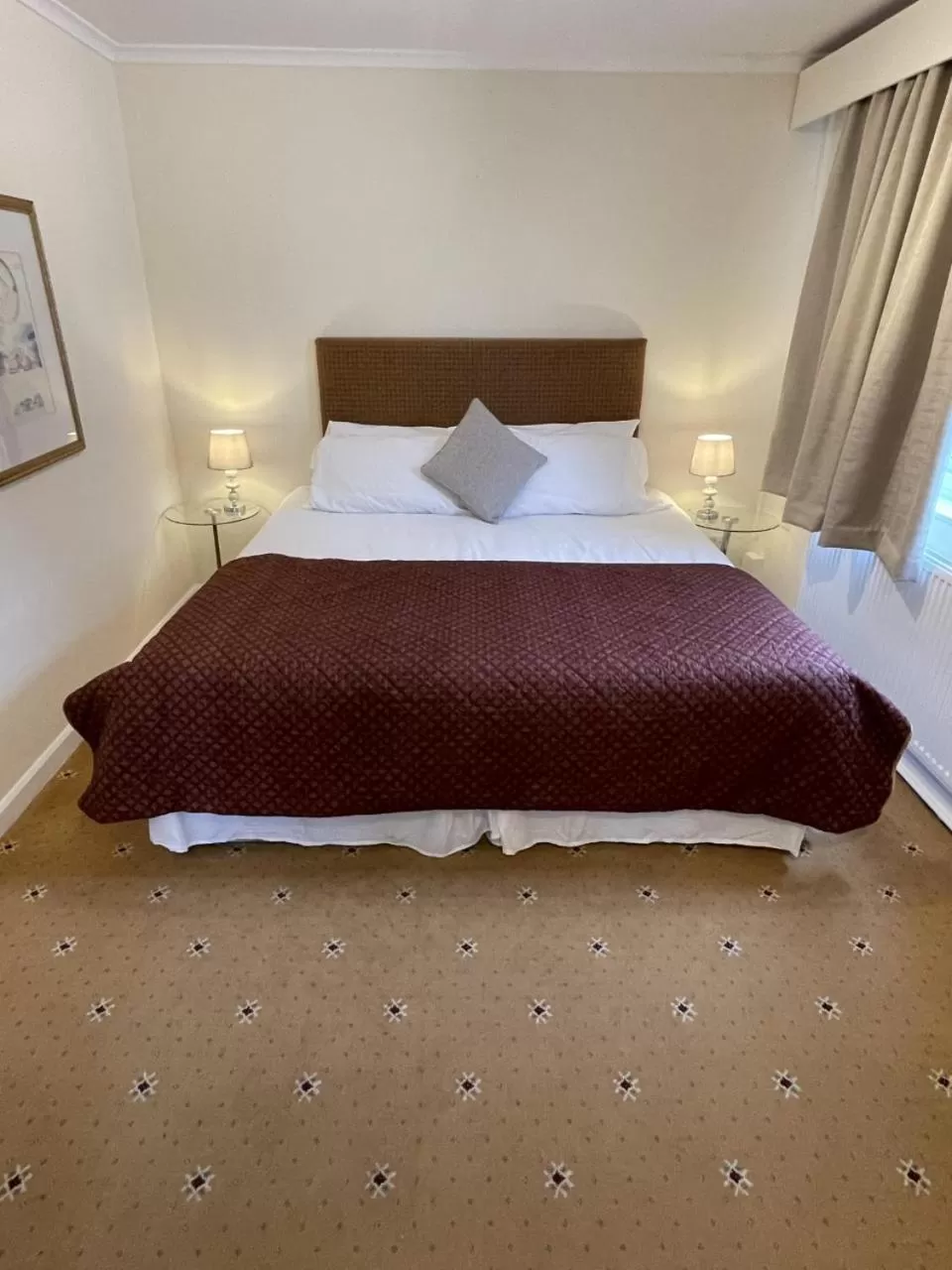 Bed in The Castle Hotel