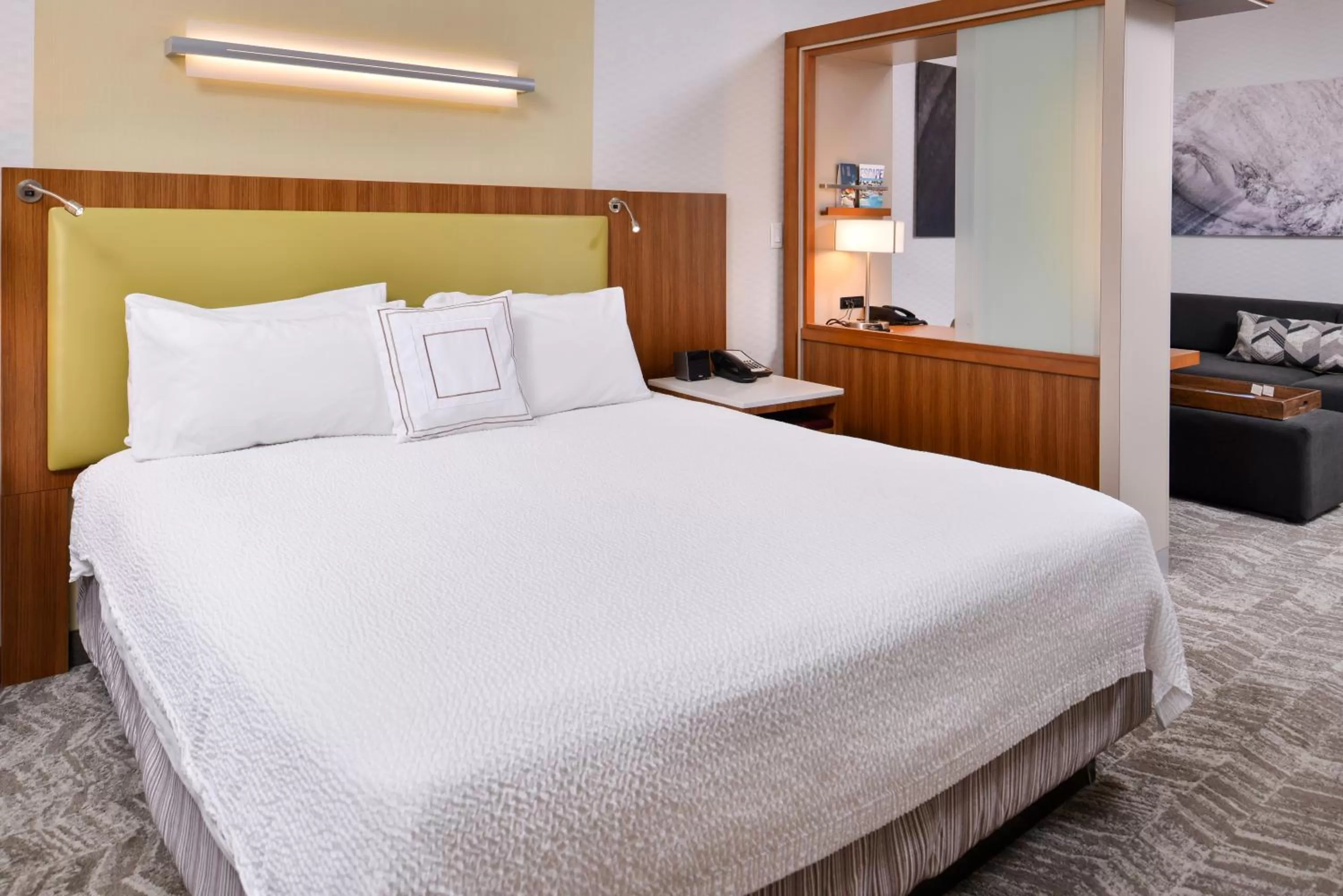 King Studio with Trundle Bed - Hearing Accessible in SpringHill Suites Irvine John Wayne Airport / Orange County