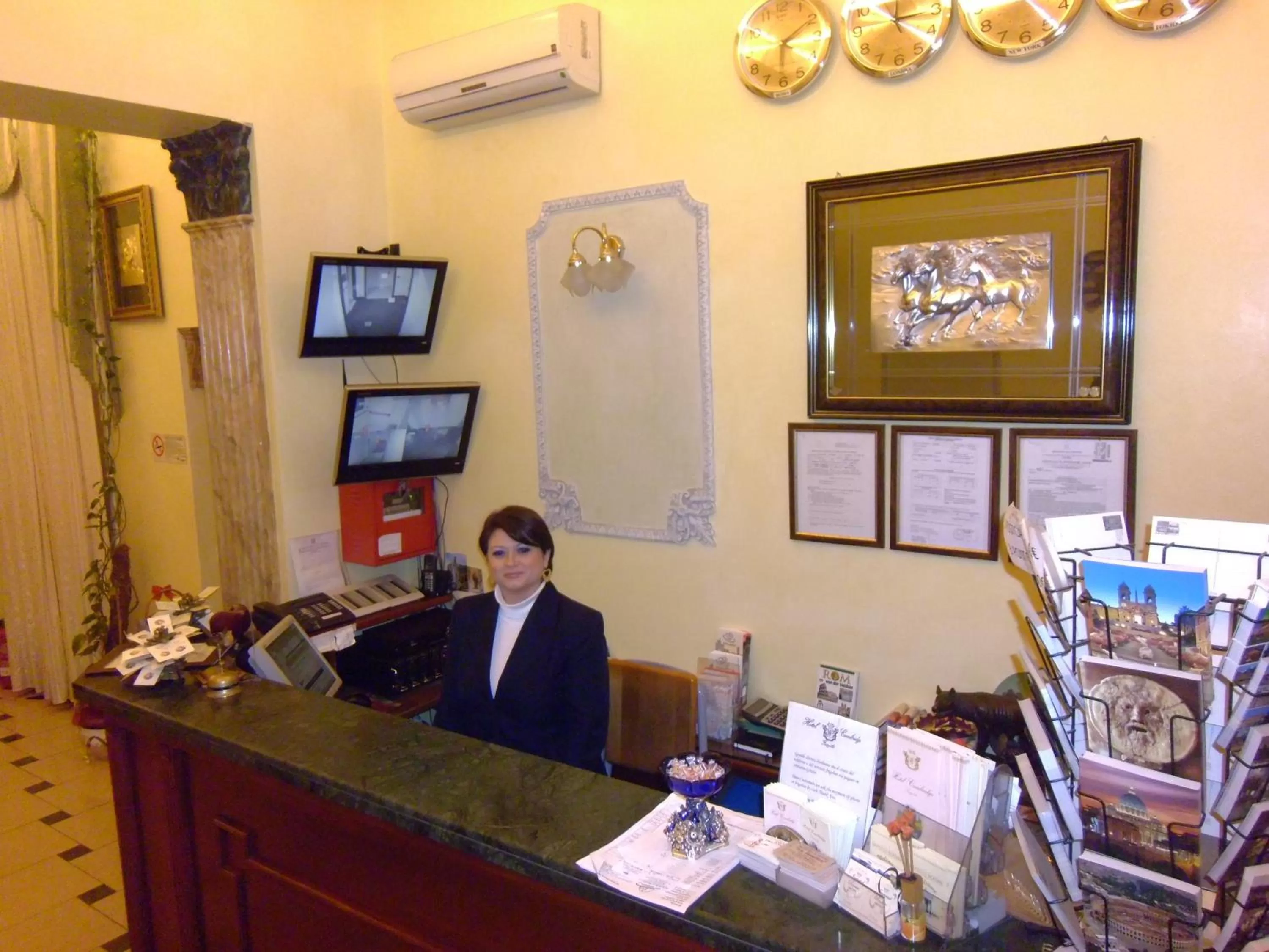 Staff in Cambridge Hotel