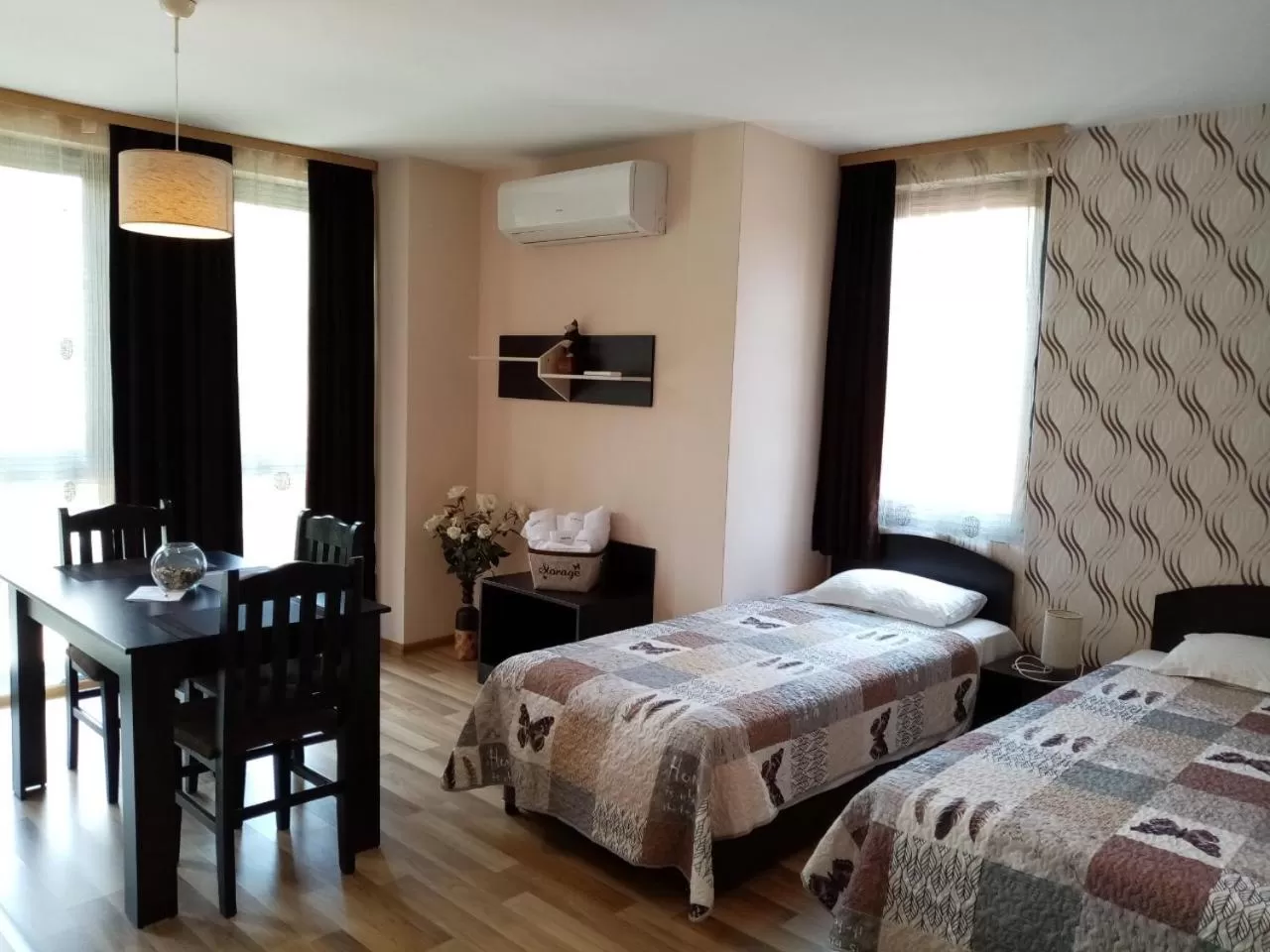 TV and multimedia, Bed in Apart Hotel Rosen