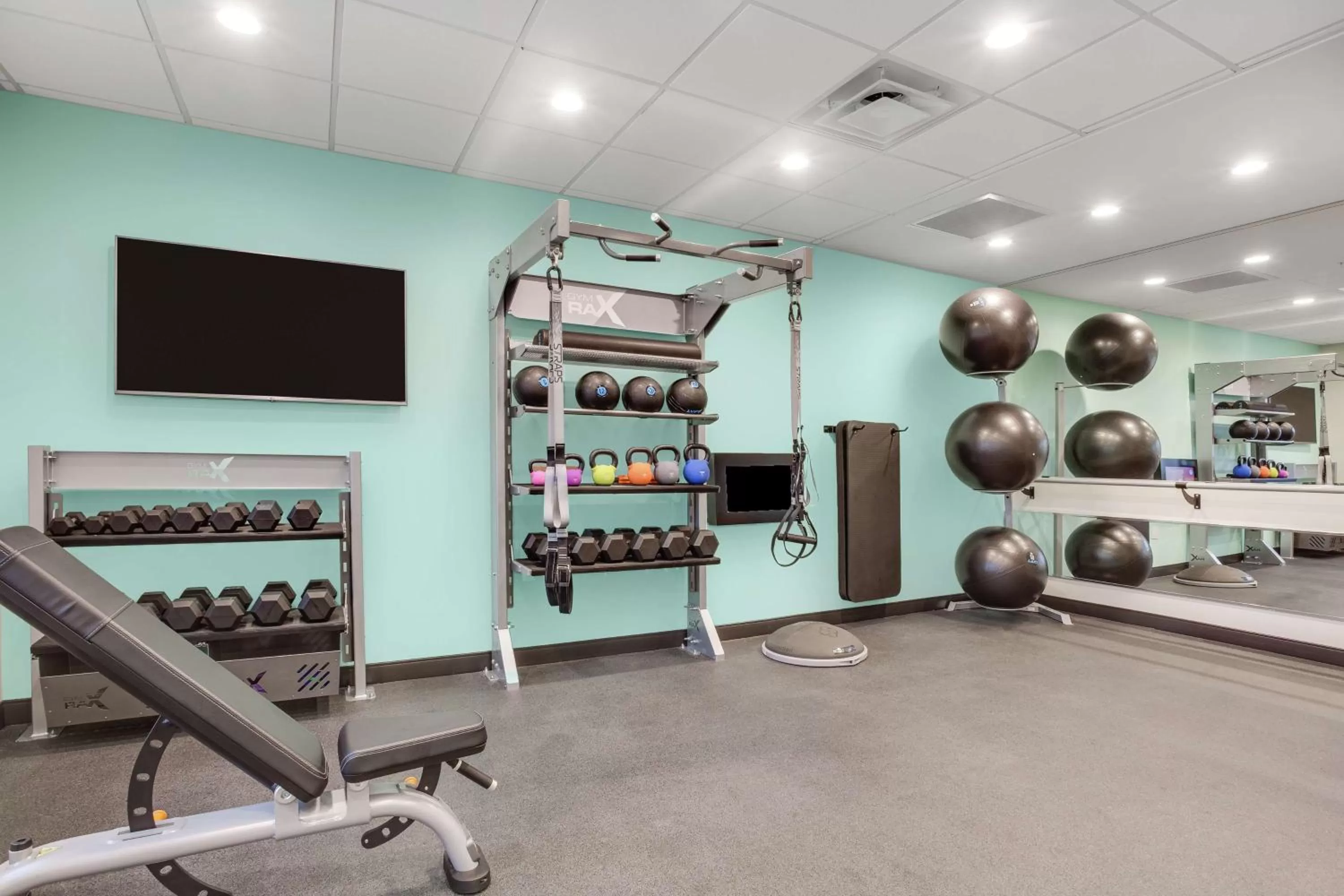Fitness centre/facilities in Tru By Hilton Jacksonville St Johns Town Center