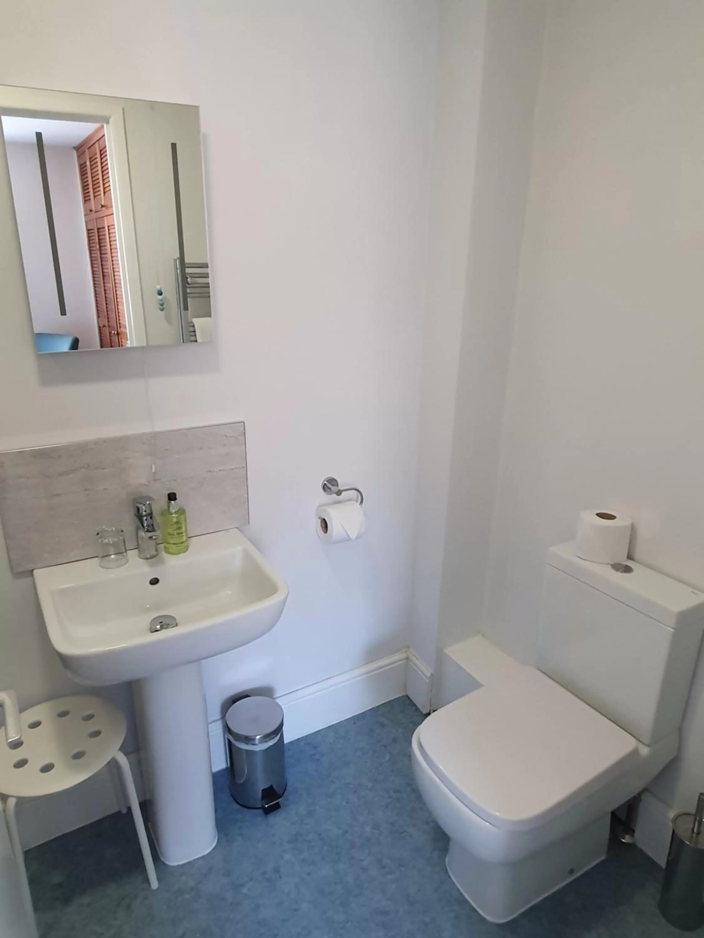 Toilet in Alexandra Hotel