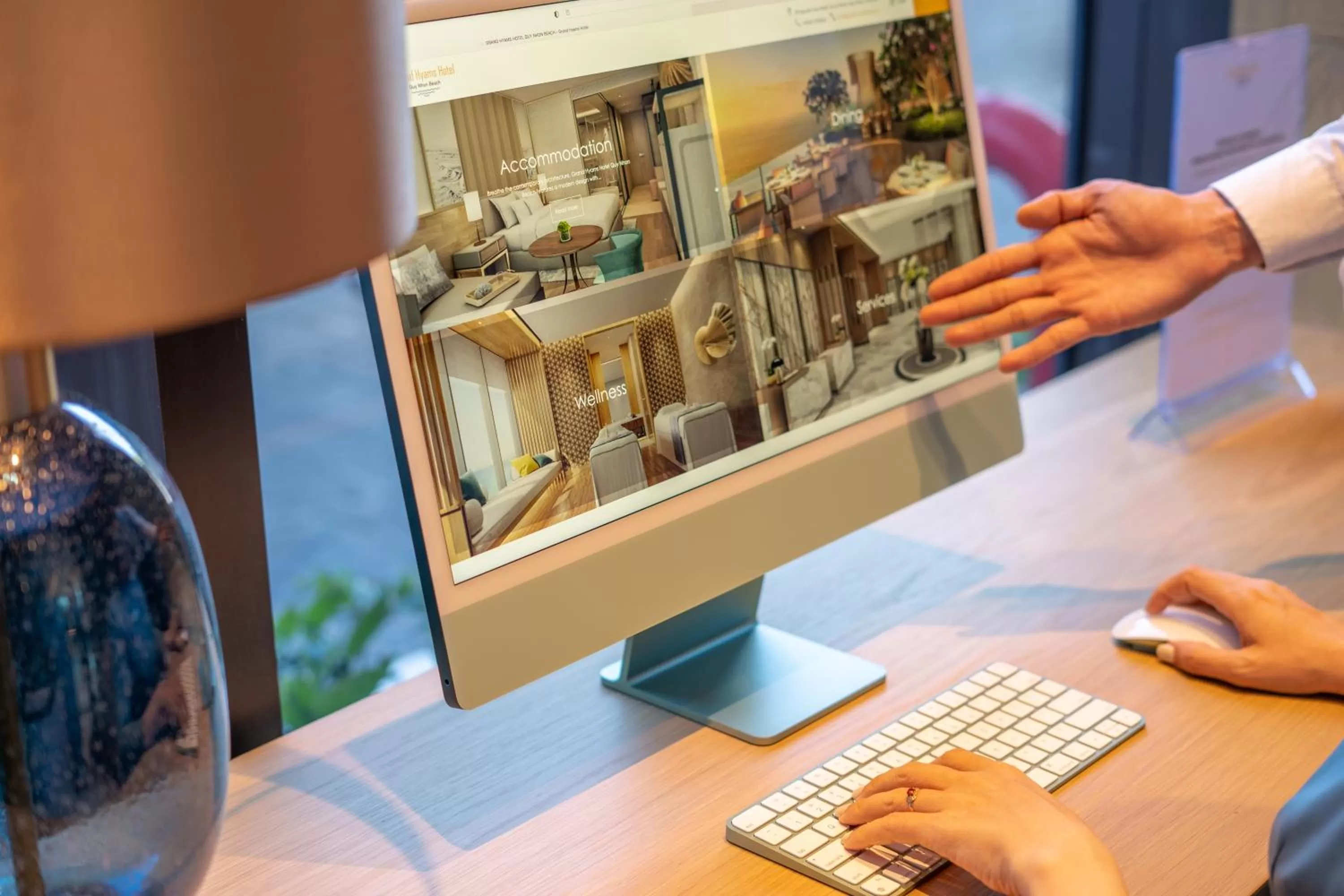 People in Grand Hyams Hotel - Quy Nhon Beach