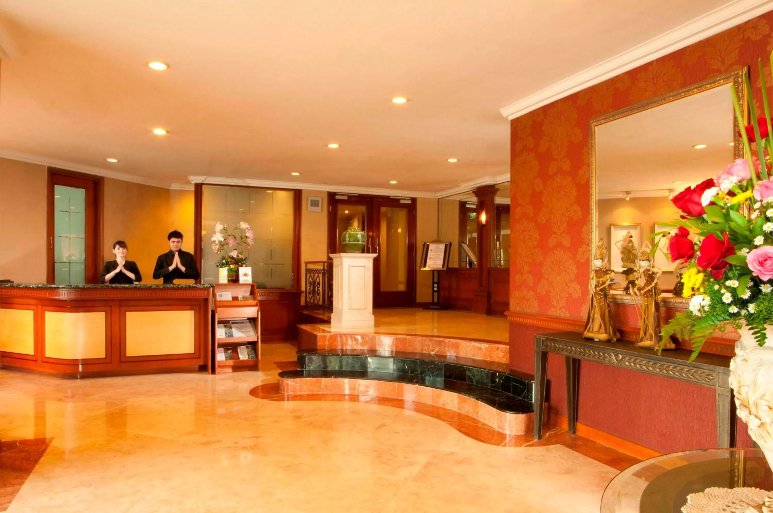 Lobby or reception in The Residences at Puri Casablanca
