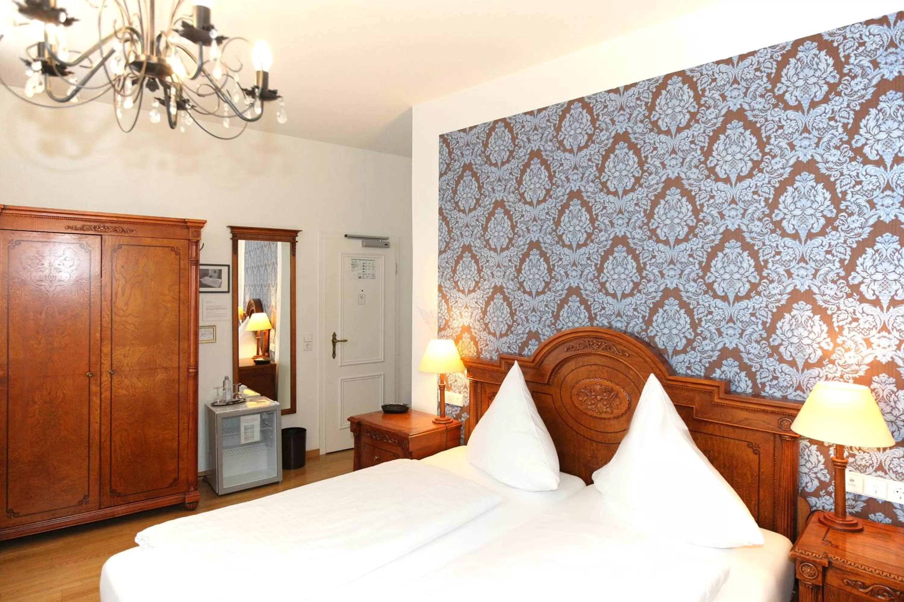 Decorative detail in Hotel Rathausglöckel