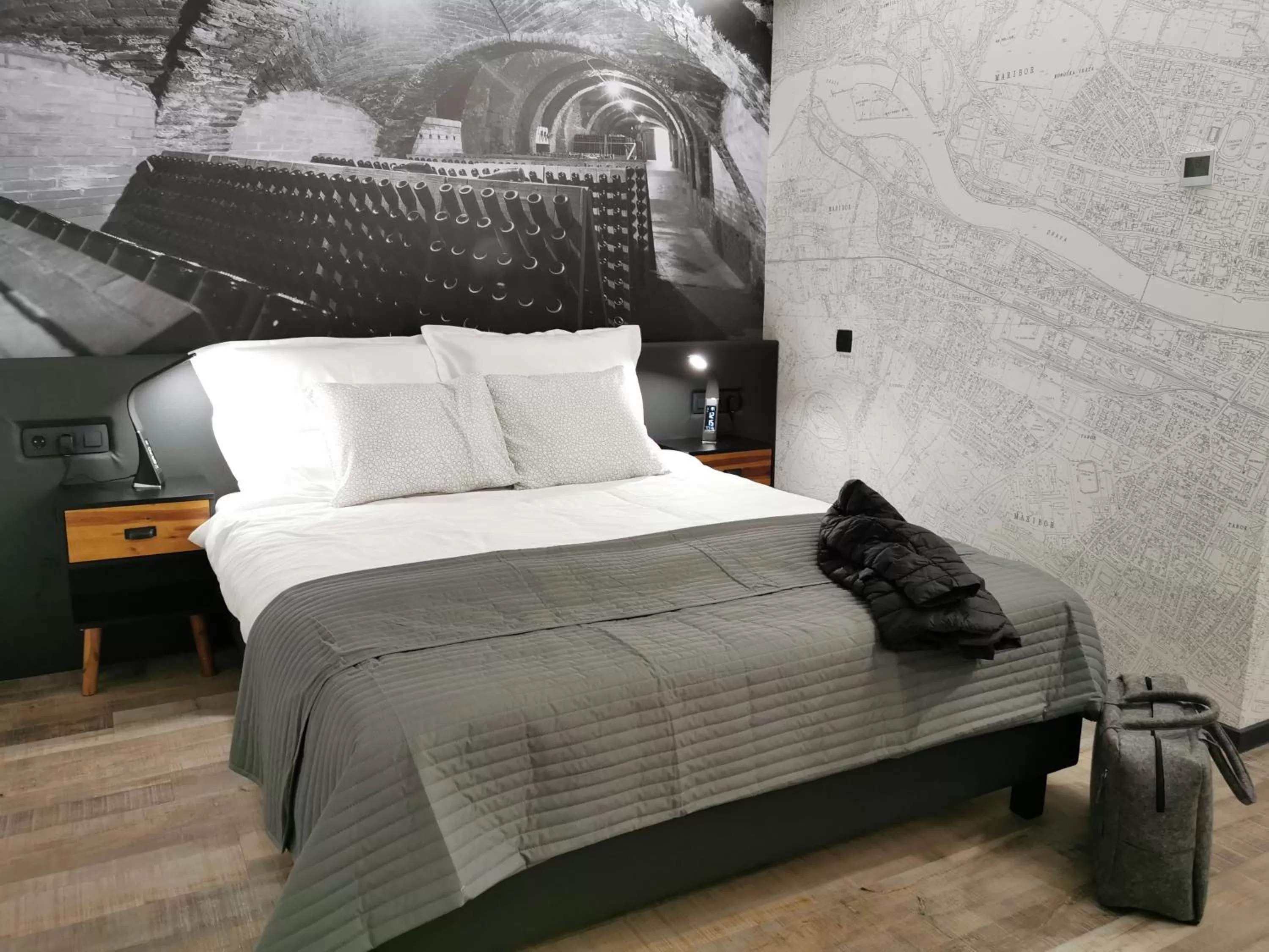 Bed in Hotel CityMap Maribor