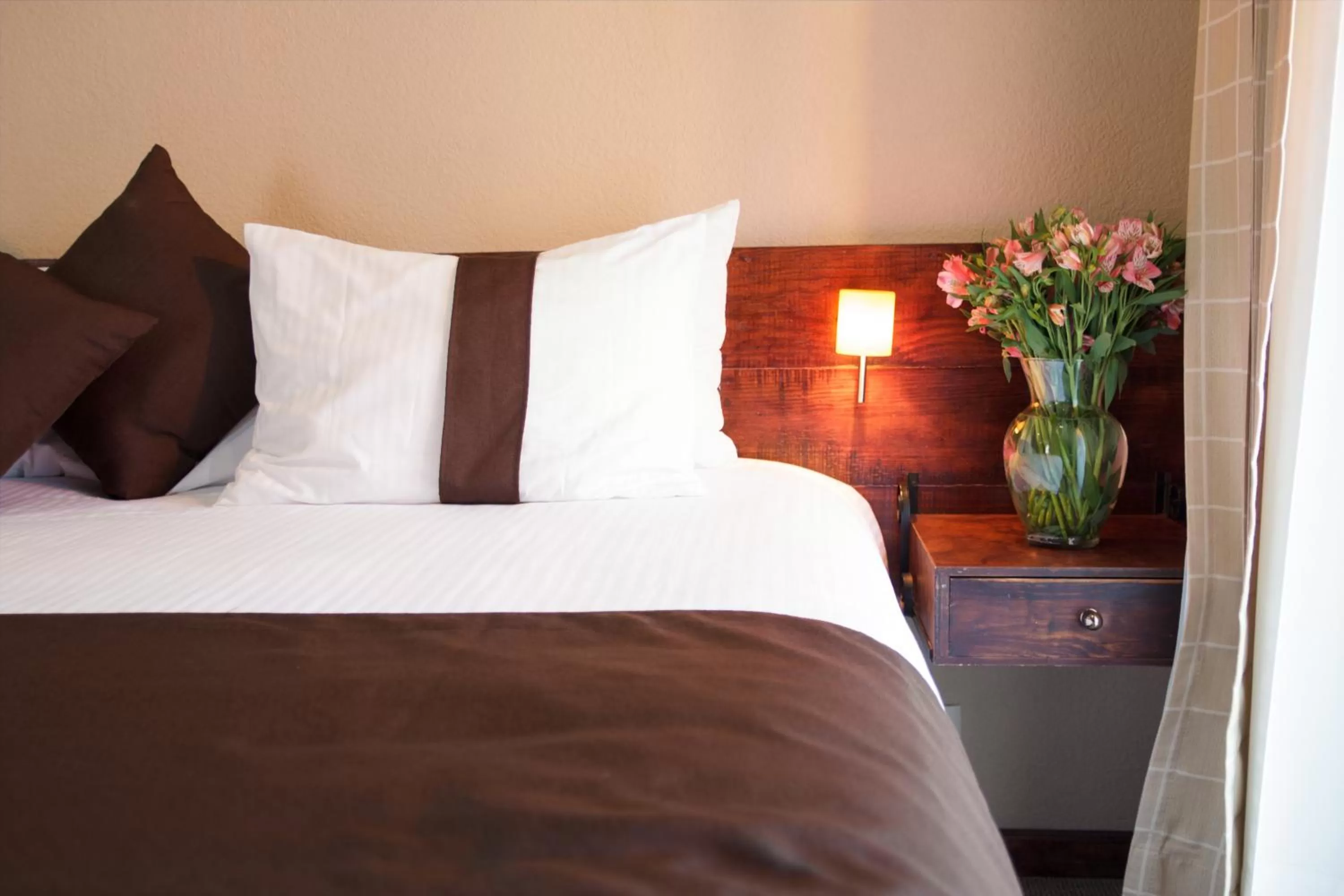 Decorative detail, Bed in Mision Catedral Morelia