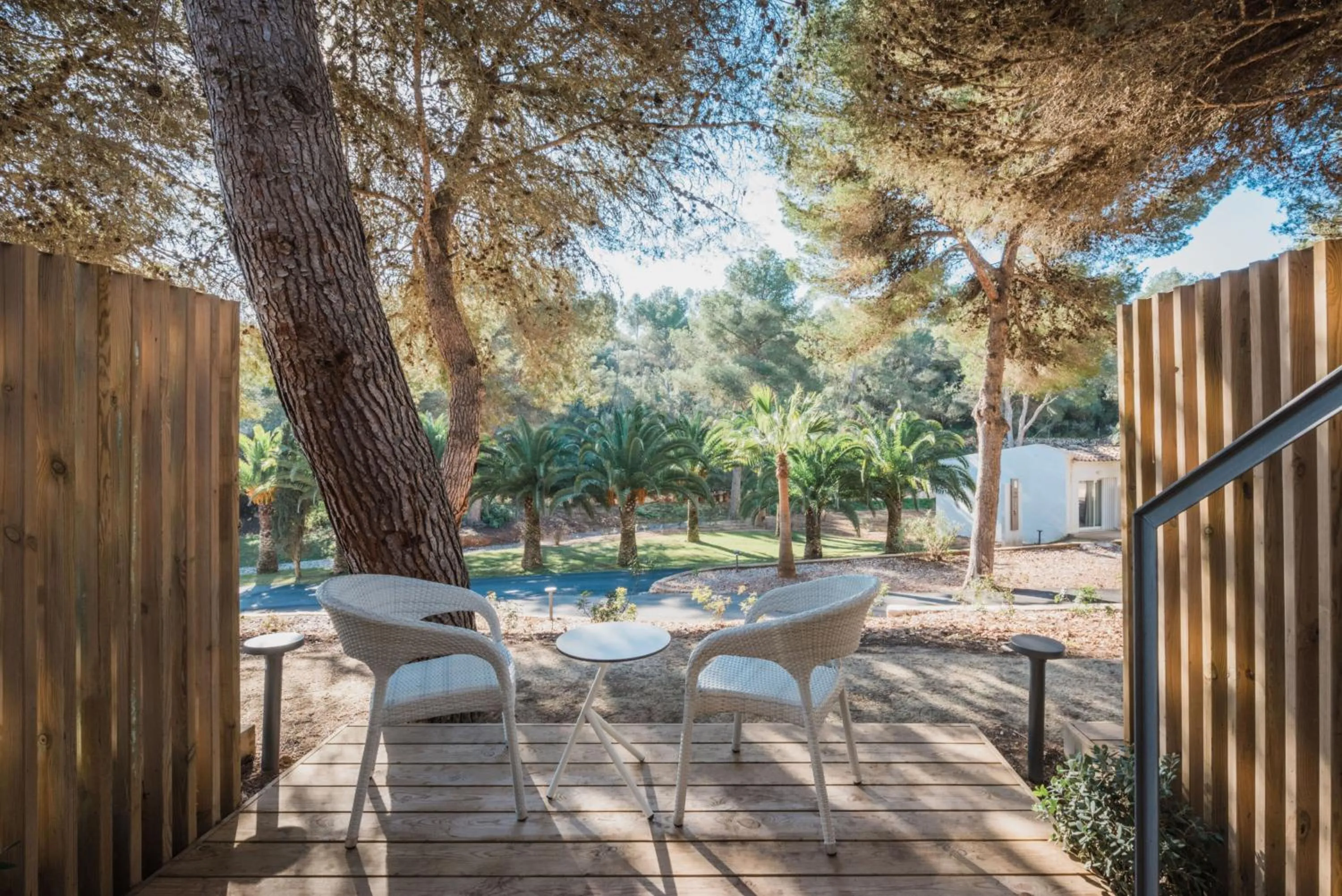 Balcony/Terrace in Iberostar Waves Cala Domingos All Inclusive