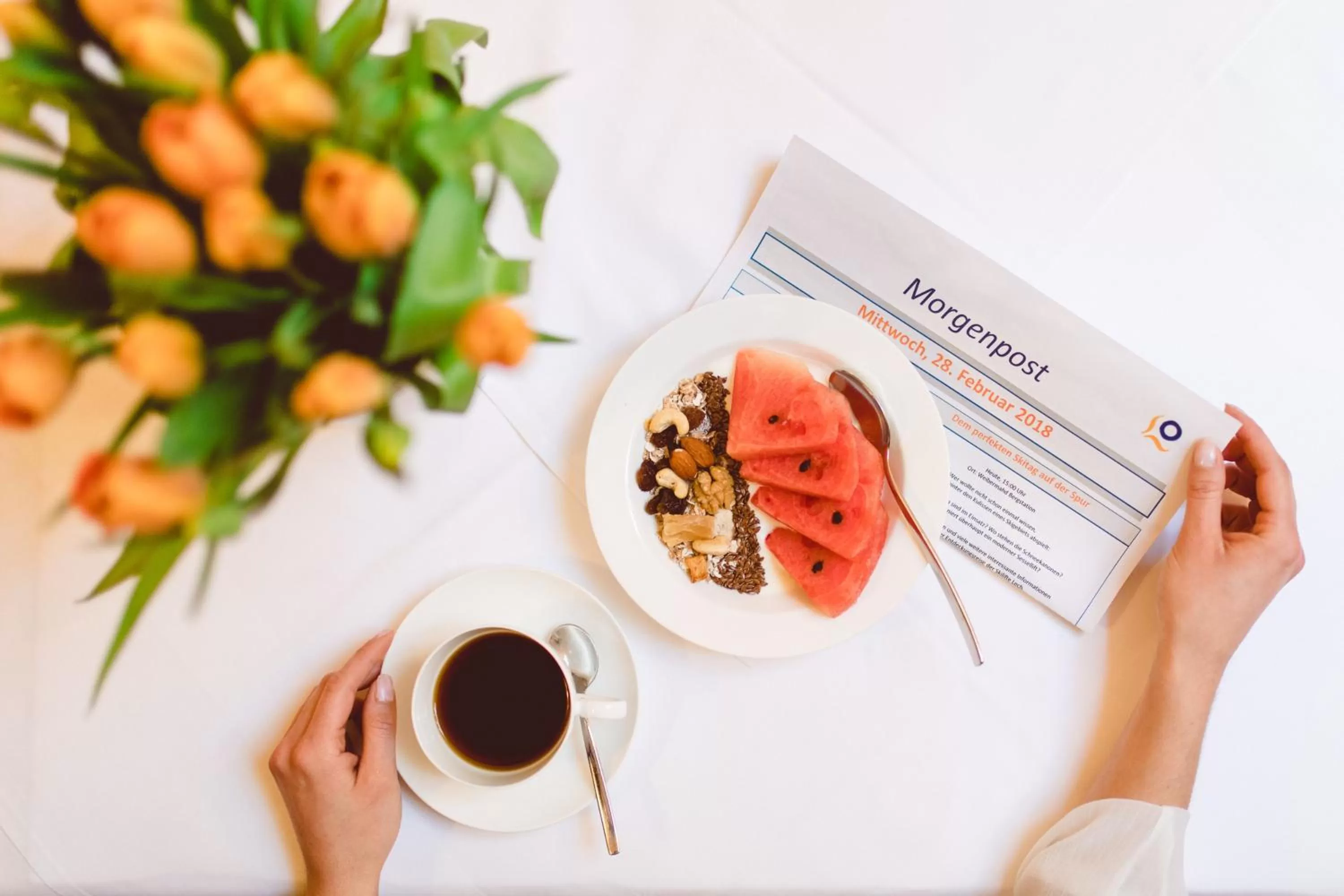 Breakfast in Hotel Plattenhof