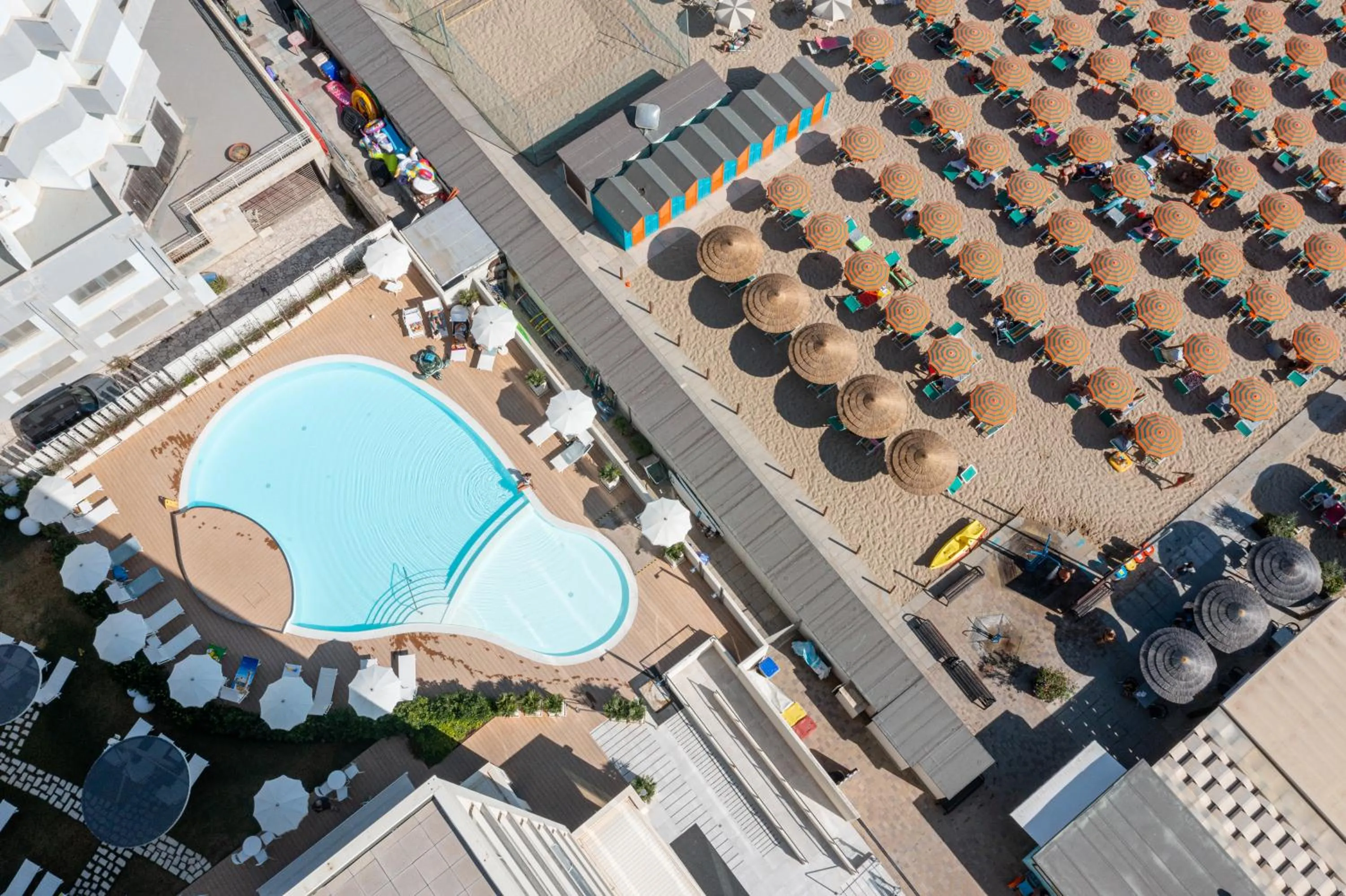 Bird's eye view in Nautilus Family Hotel