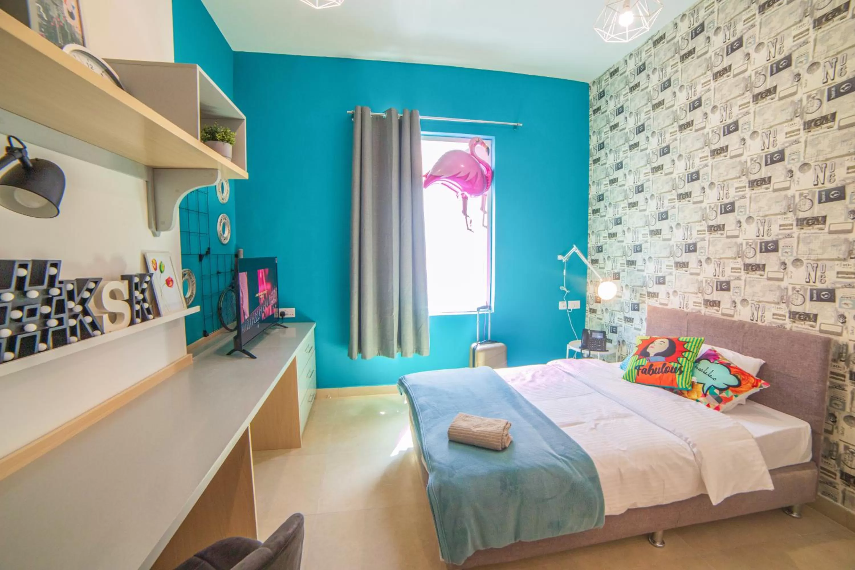 Photo of the whole room in KSK Homes Hotel Dubai Academic City