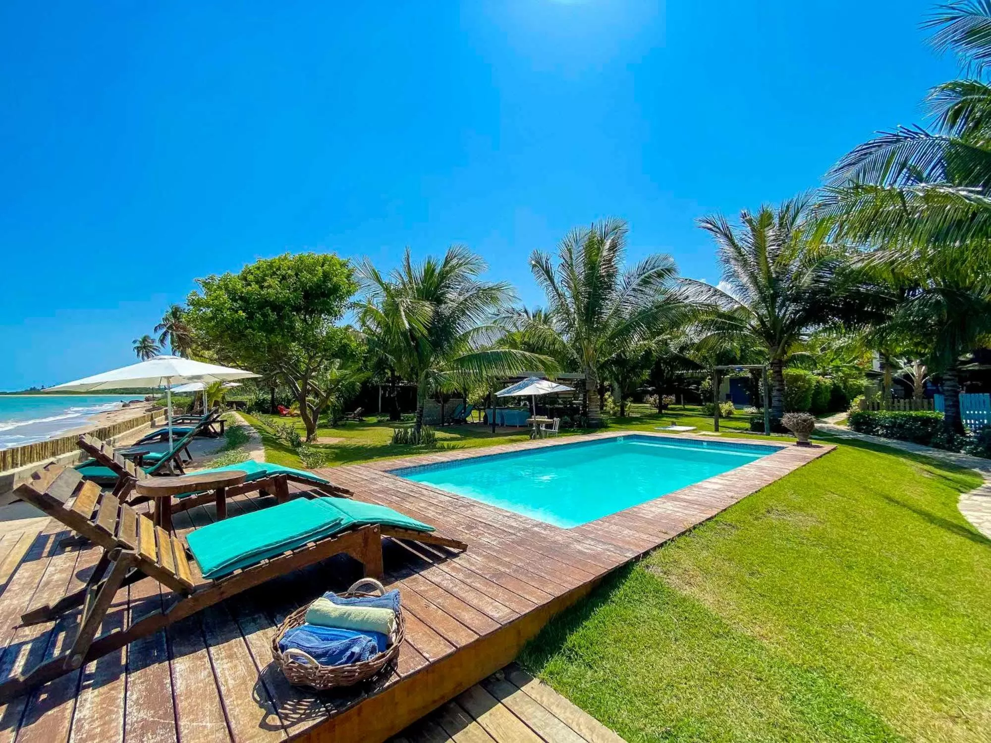 Swimming pool in Pousada Villa Tatuamunha