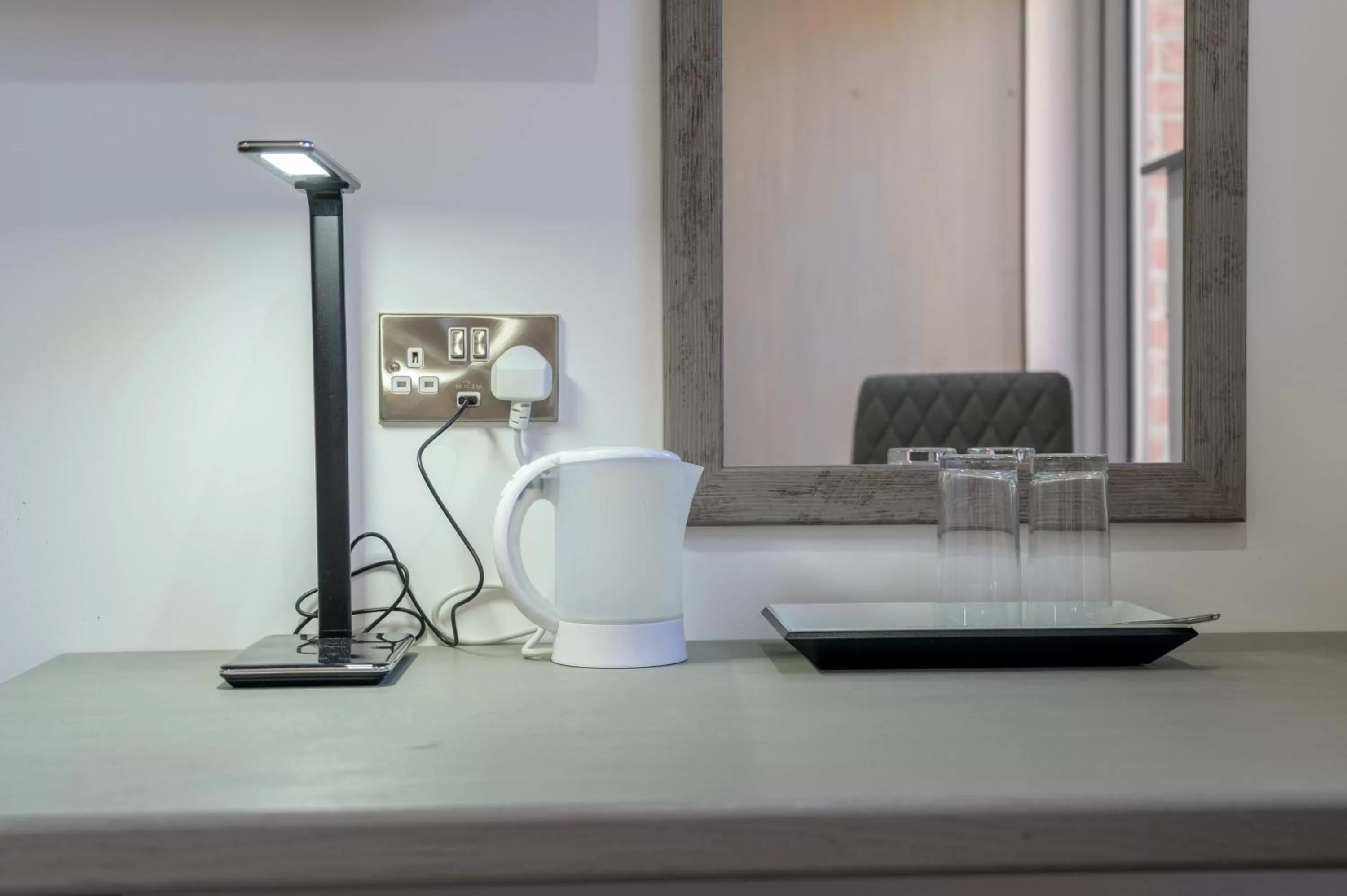 Bedroom in The Stanley Hotel