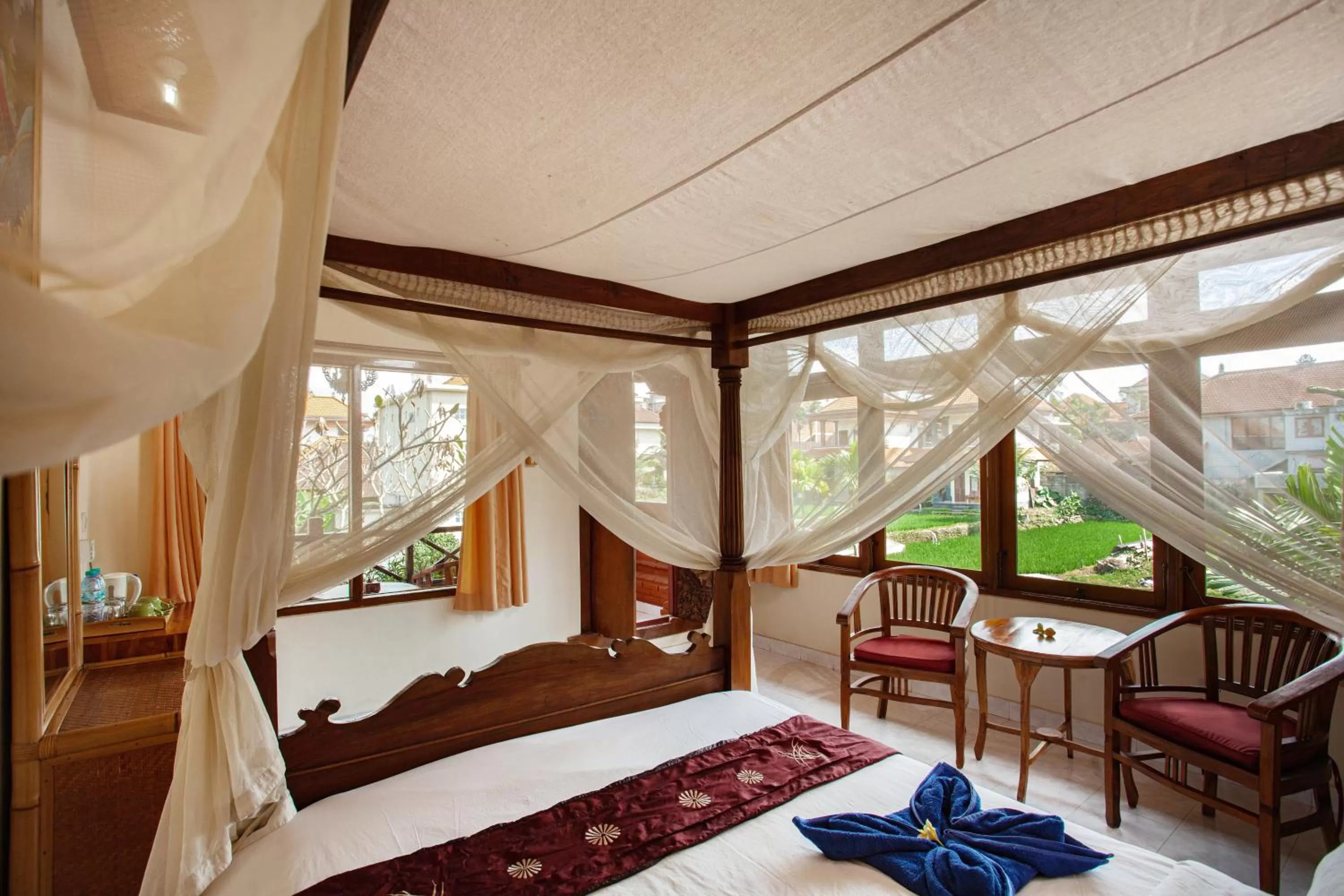 Bed in Nick's Pension