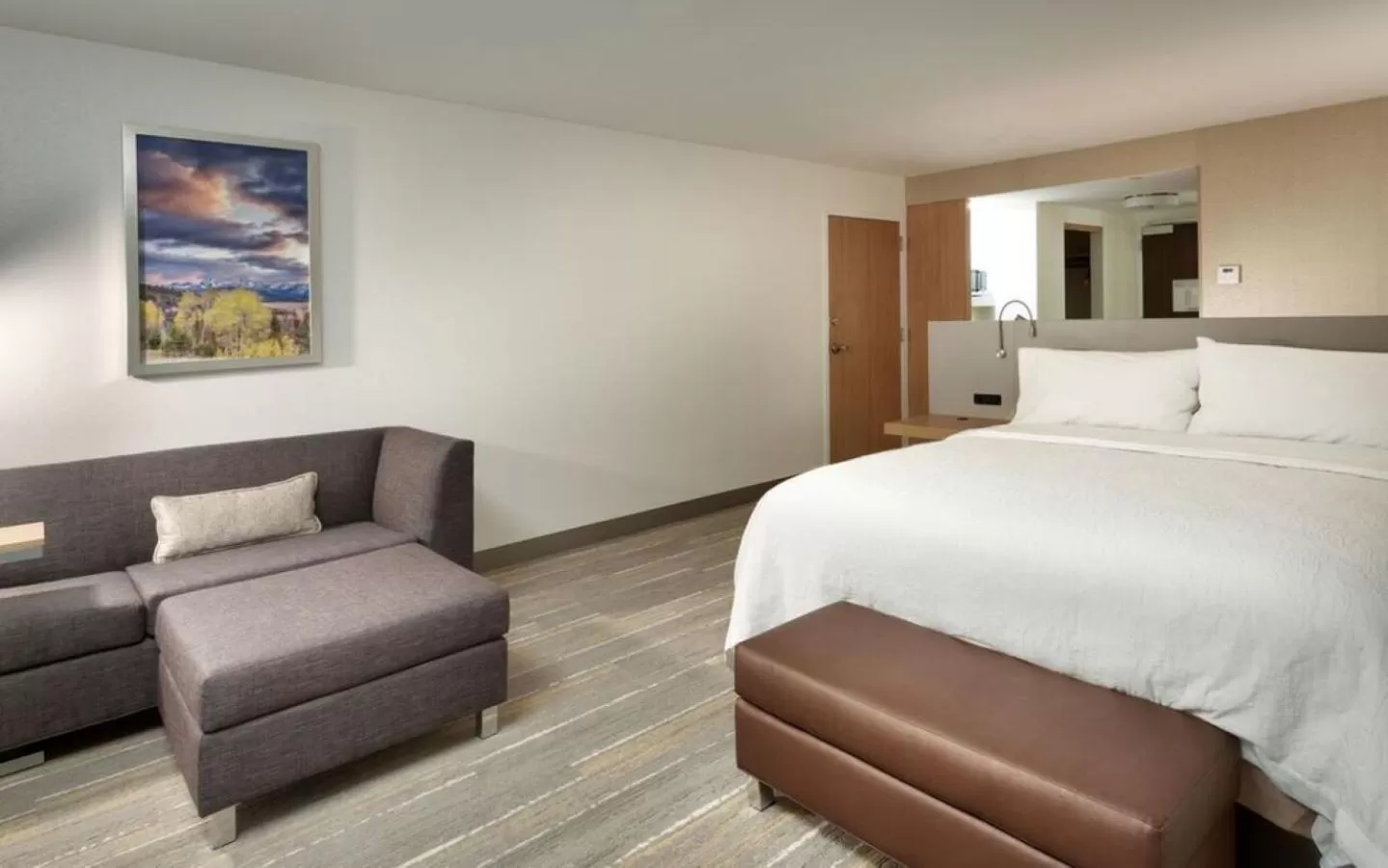 Bedroom, Bed in Hilton Garden Inn Boise Downtown