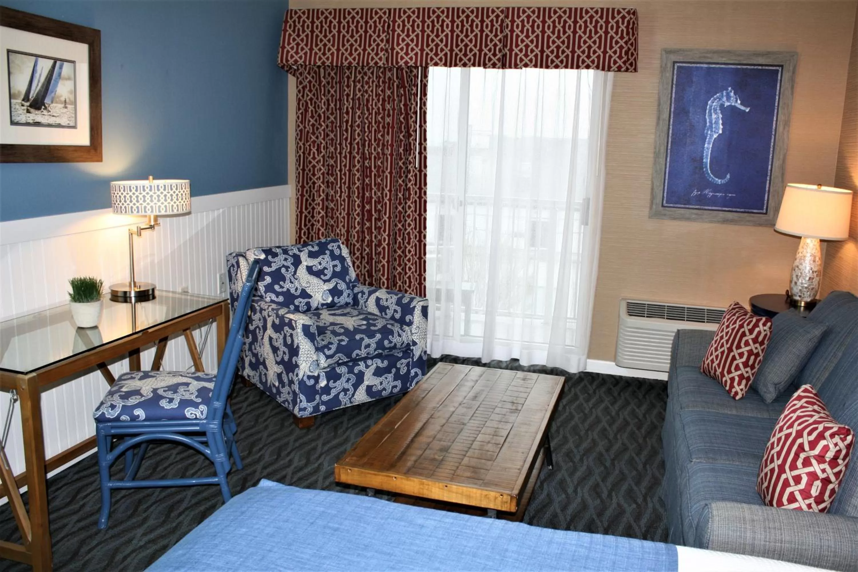 Living room, Bed in Avenue Inn & Spa